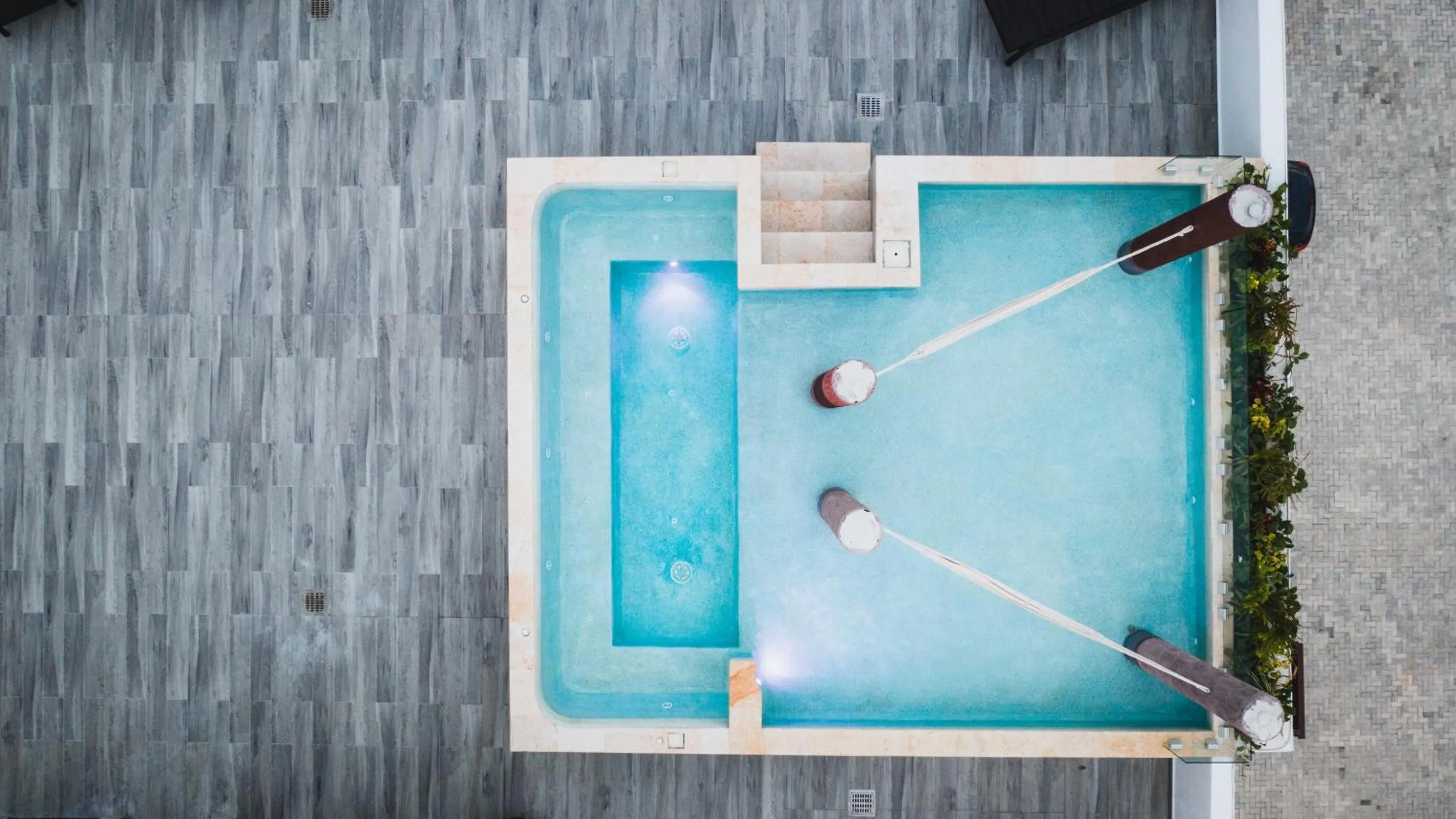 Pool view in Fabulous & Exclusive Apartments With Sea View Pool BBQ Garden