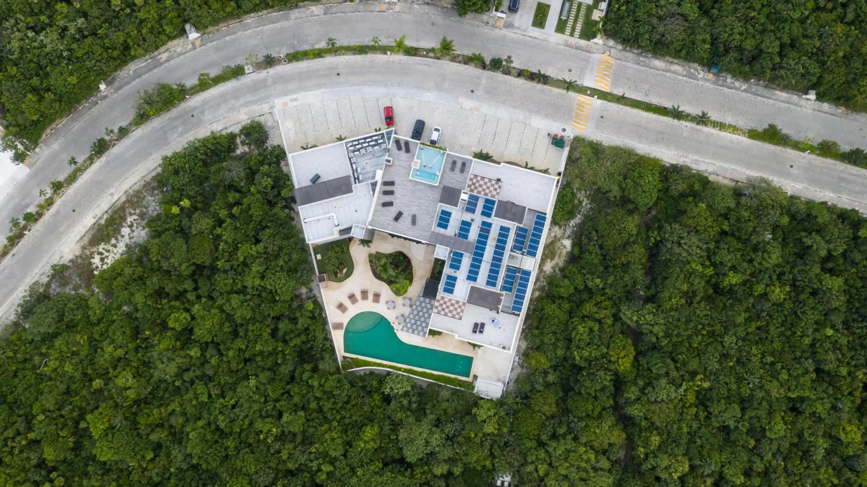 Property building in Fabulous & Exclusive Apartments With Sea View Pool BBQ Garden