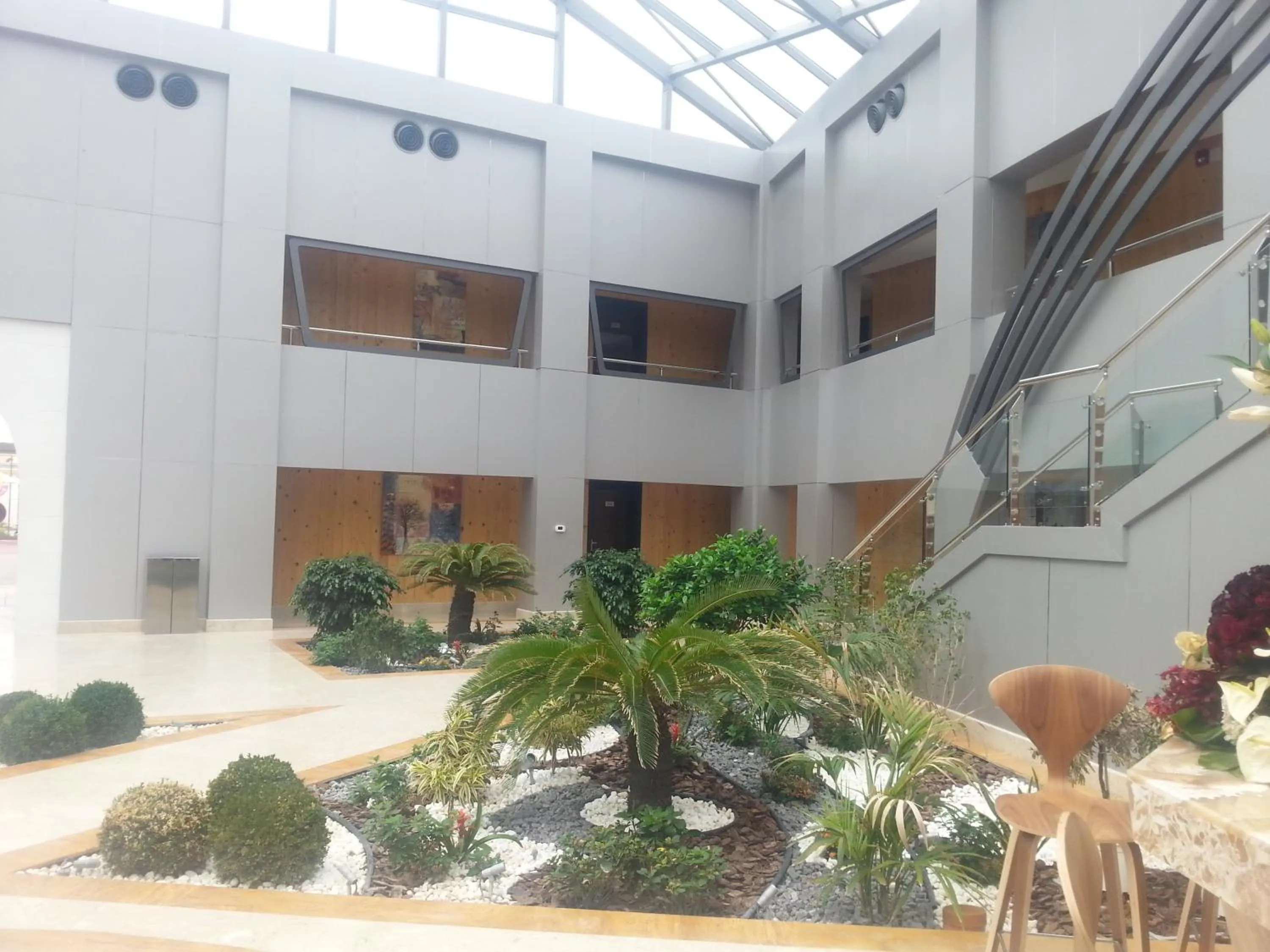 Garden in Tio Sea Resort