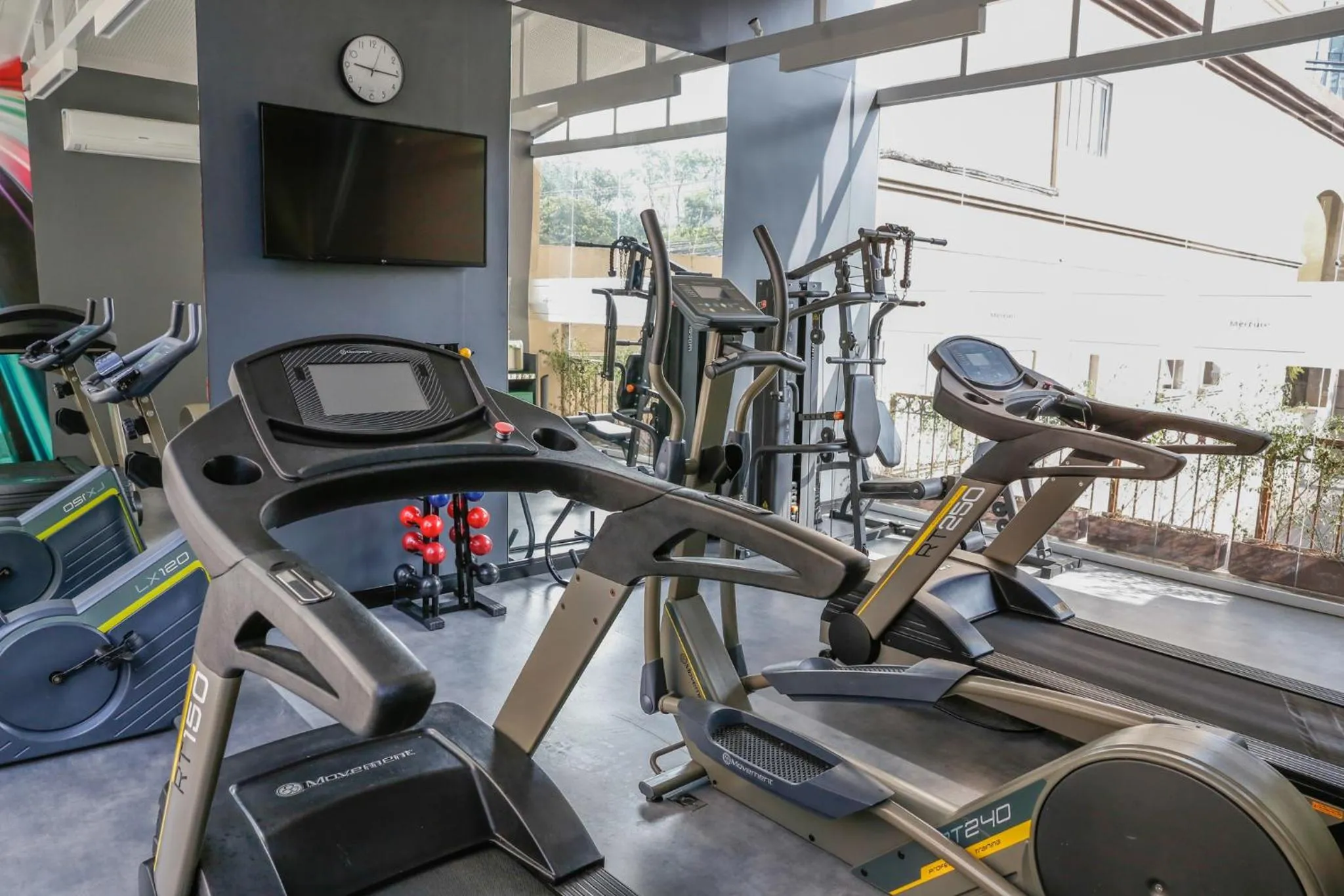 Fitness centre/facilities in Lindo Flat REFORMADO no coração da Vila Olimpia