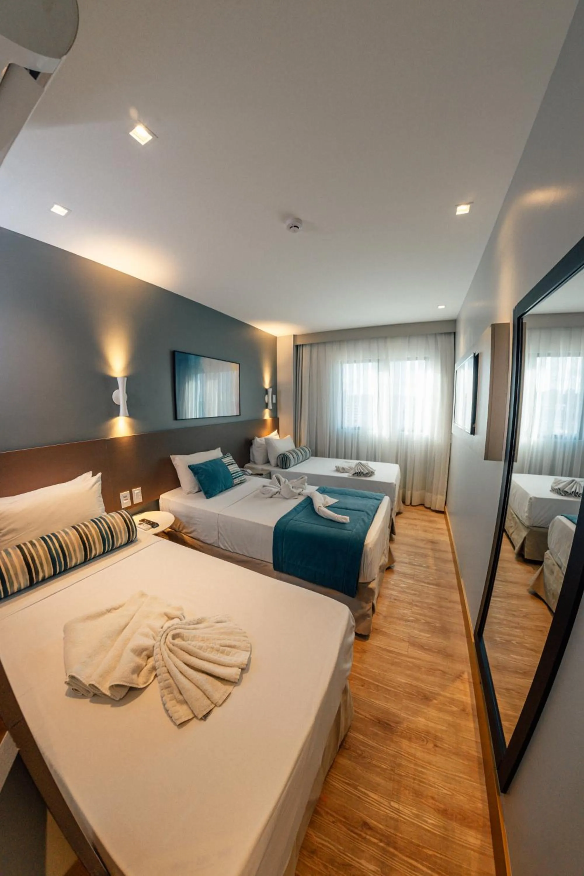 Bed in Hotel Água de Coco