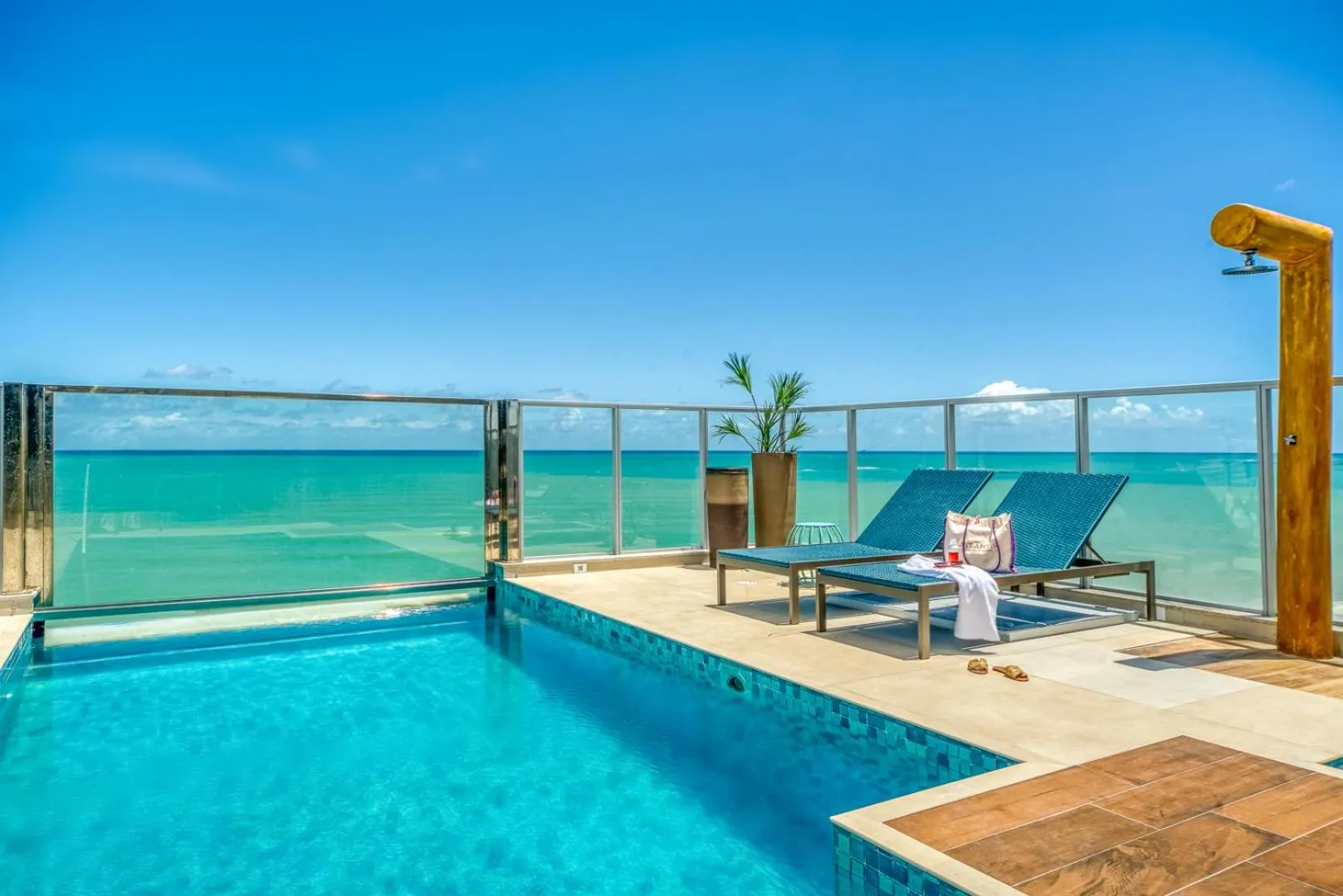 Balcony/Terrace in Hotel Água de Coco
