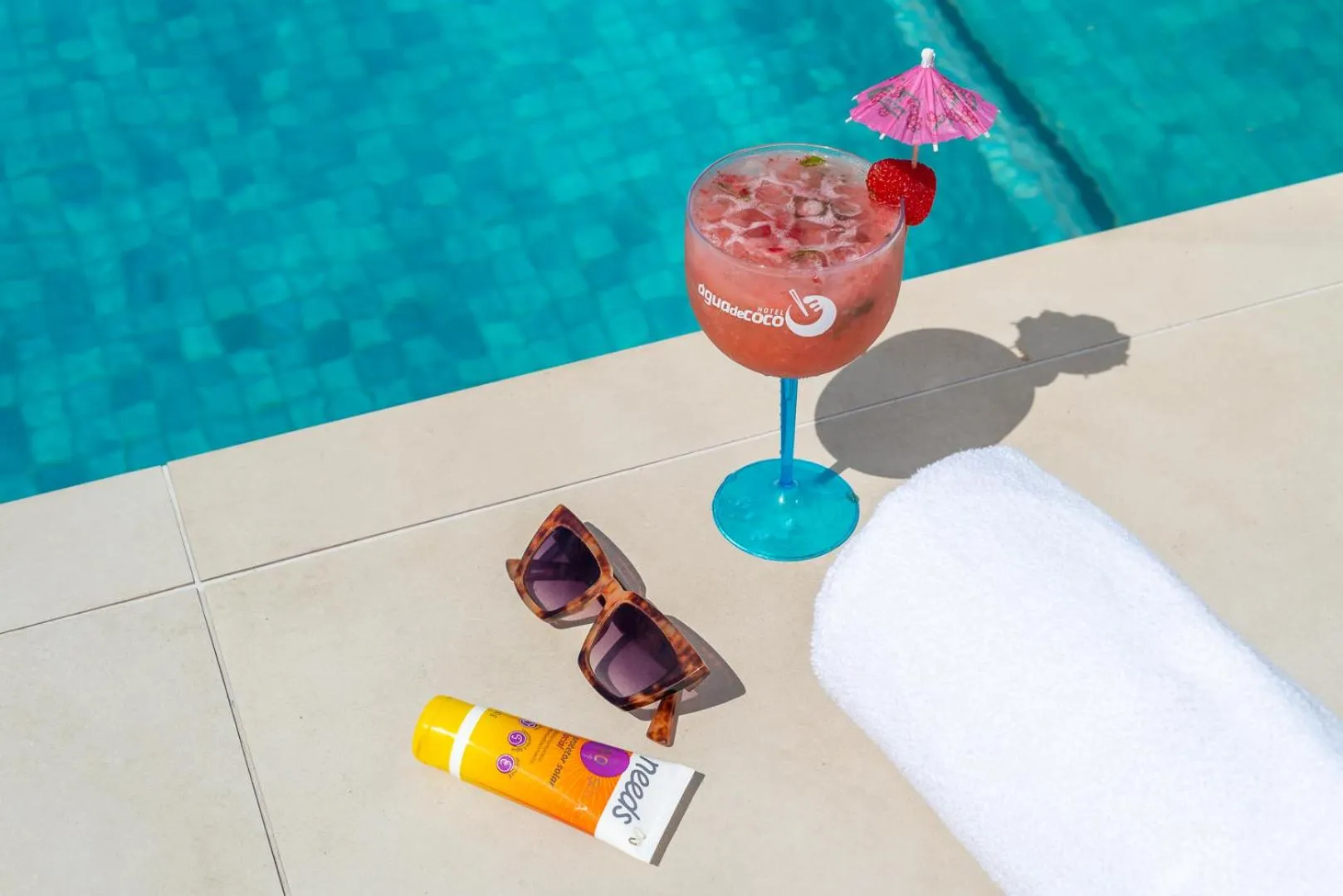 Swimming pool in Hotel Água de Coco