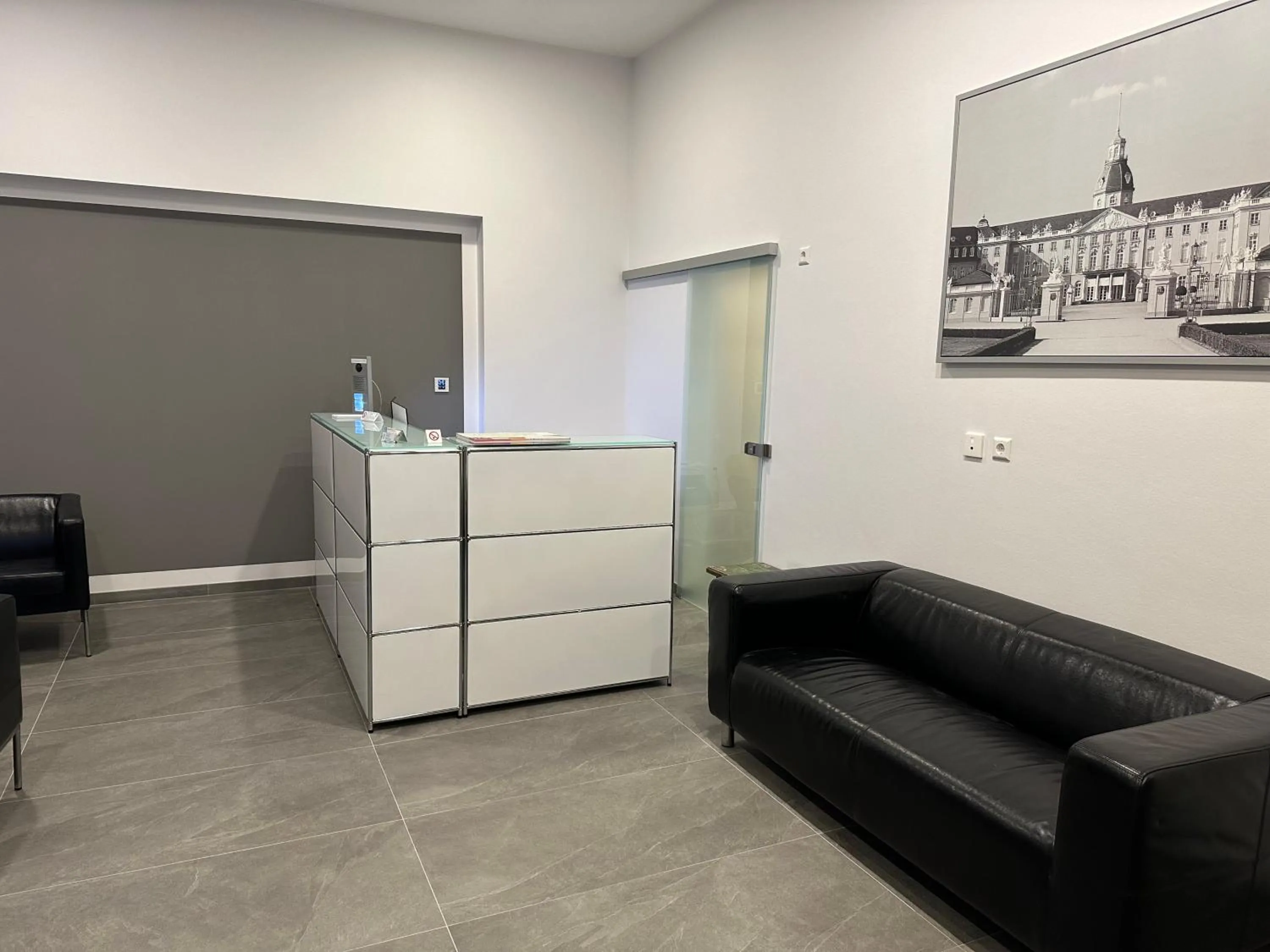 Lobby or reception in Hotel Barbarossa Karlsruhe Stadtmitte