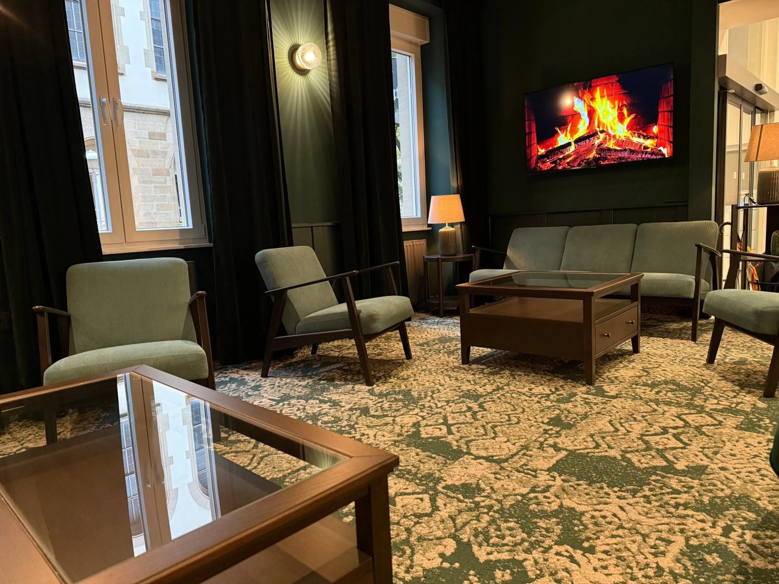 Lobby or reception in Hotel Barbarossa Karlsruhe Stadtmitte