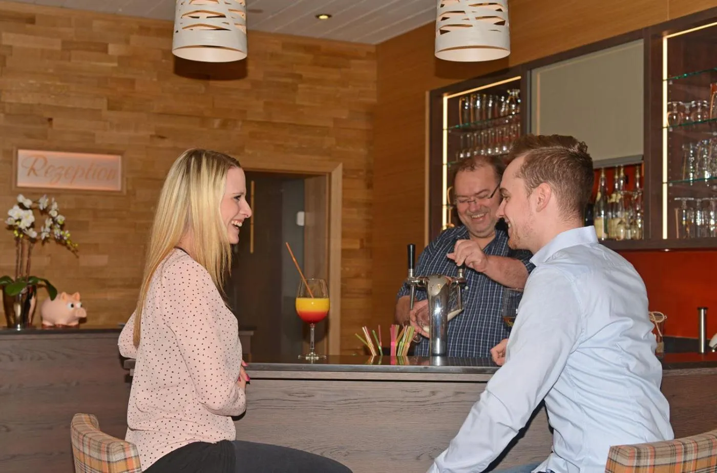 Lounge or bar in Hotel Die Kleine Blume