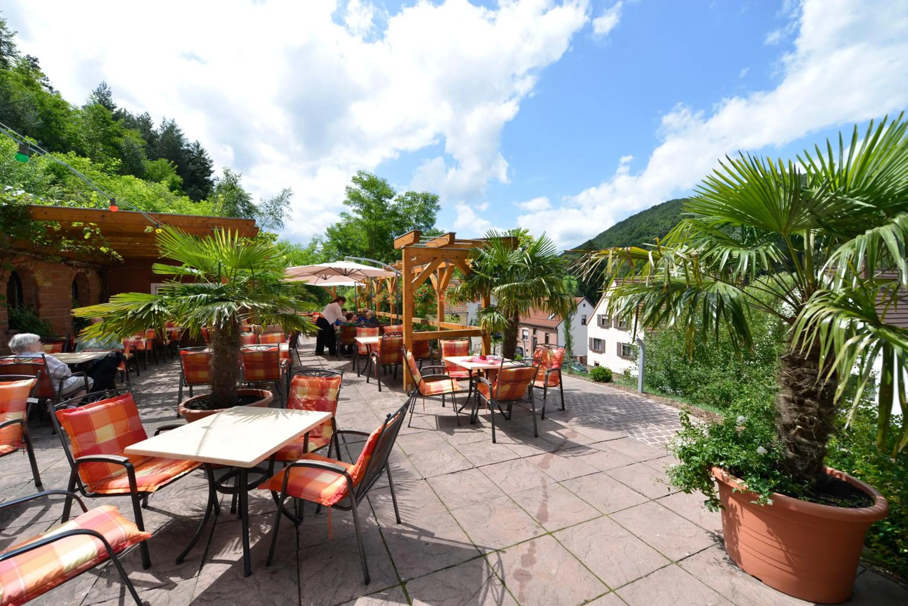 Balcony/Terrace in Hotel Die Kleine Blume