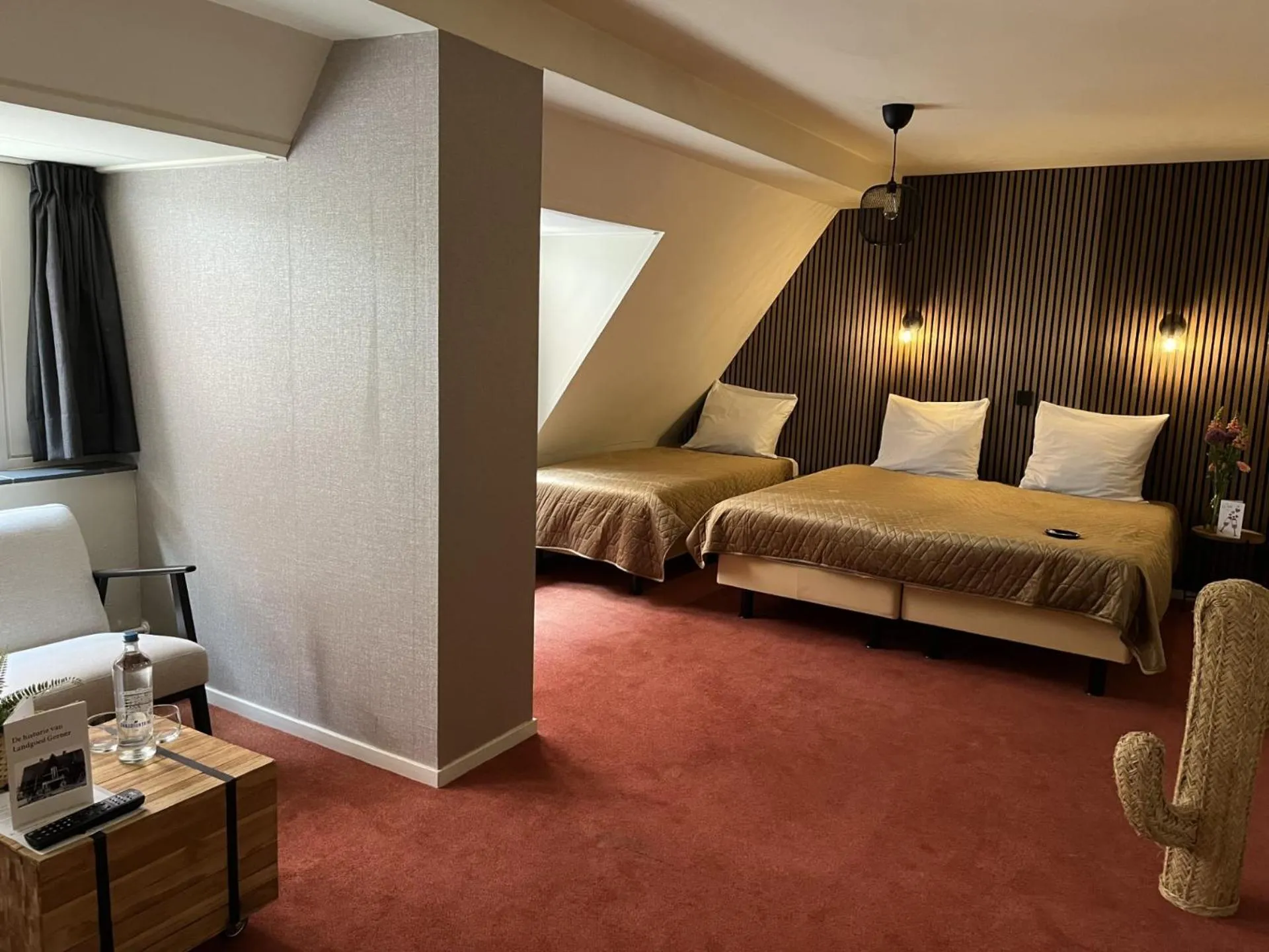 Bedroom, Bed in Hotel De Barones