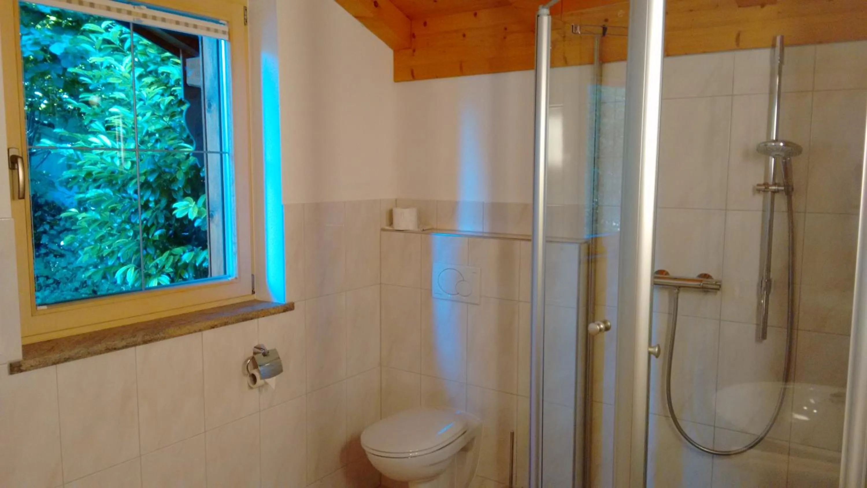 Toilet in Hotel Restaurant Neu Meran