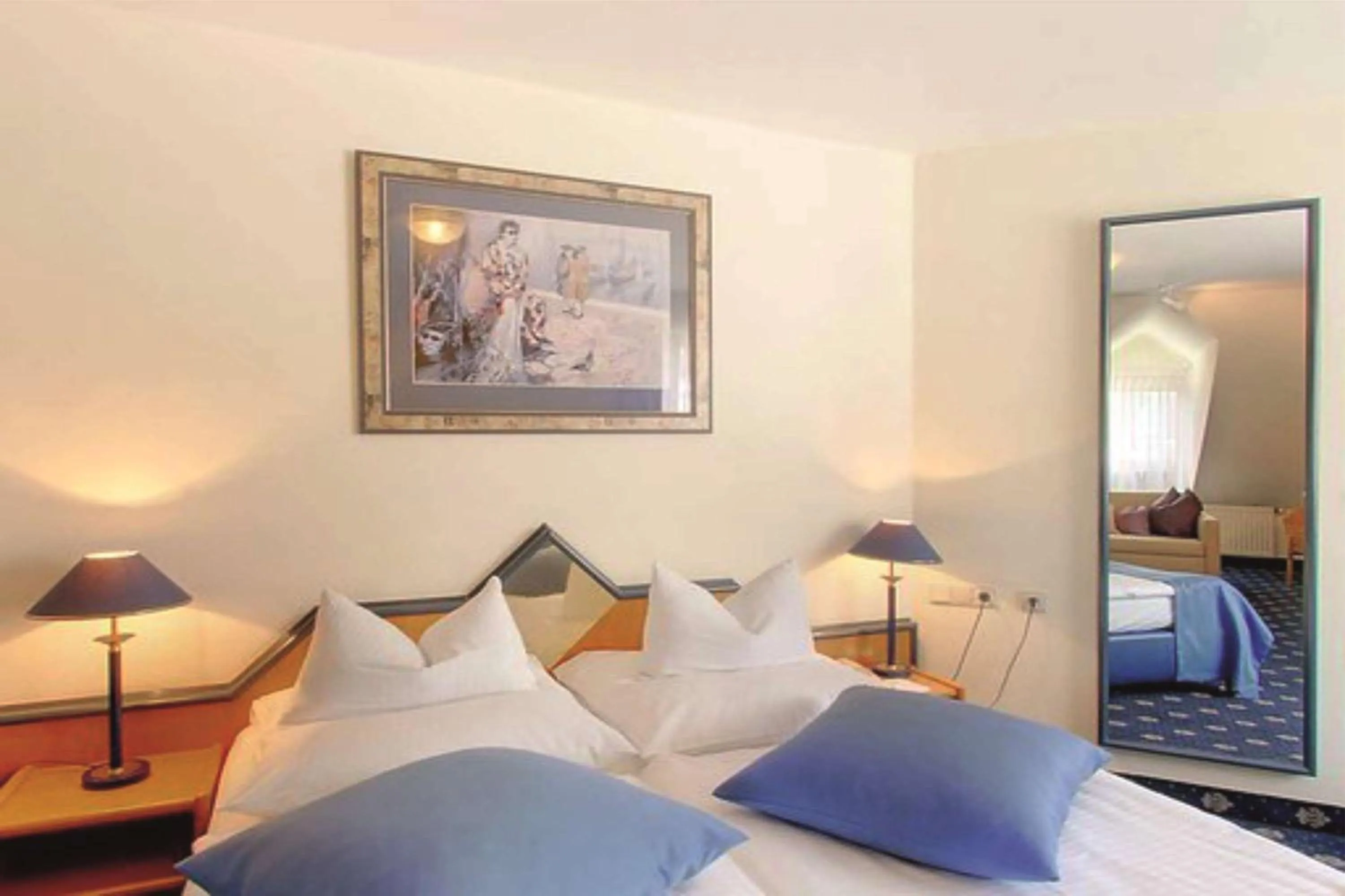 Bedroom, Bed in Hotel Empfinger Hof, Sure Hotel Collection by Best Western