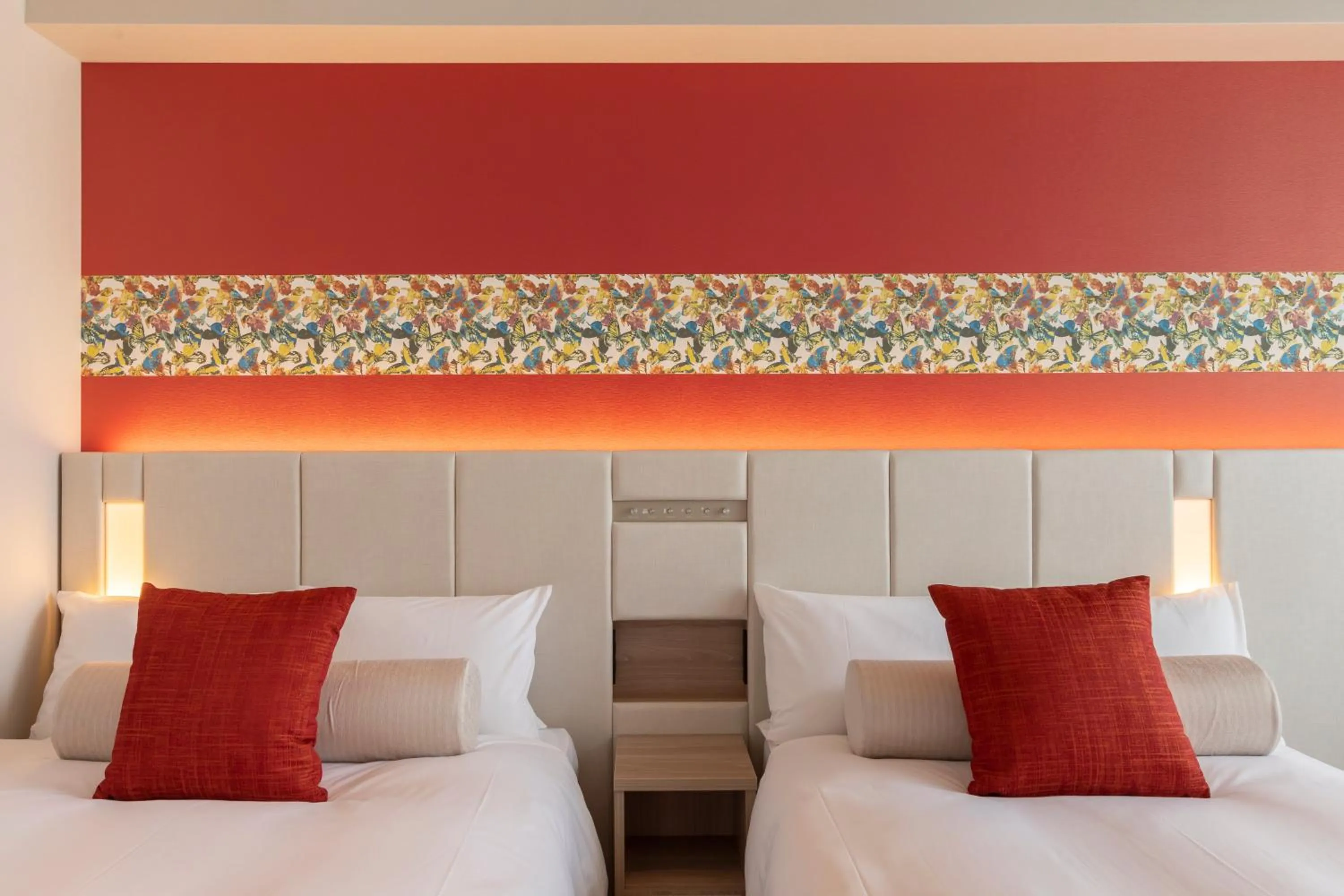 Bed in Hewitt Resort Naha