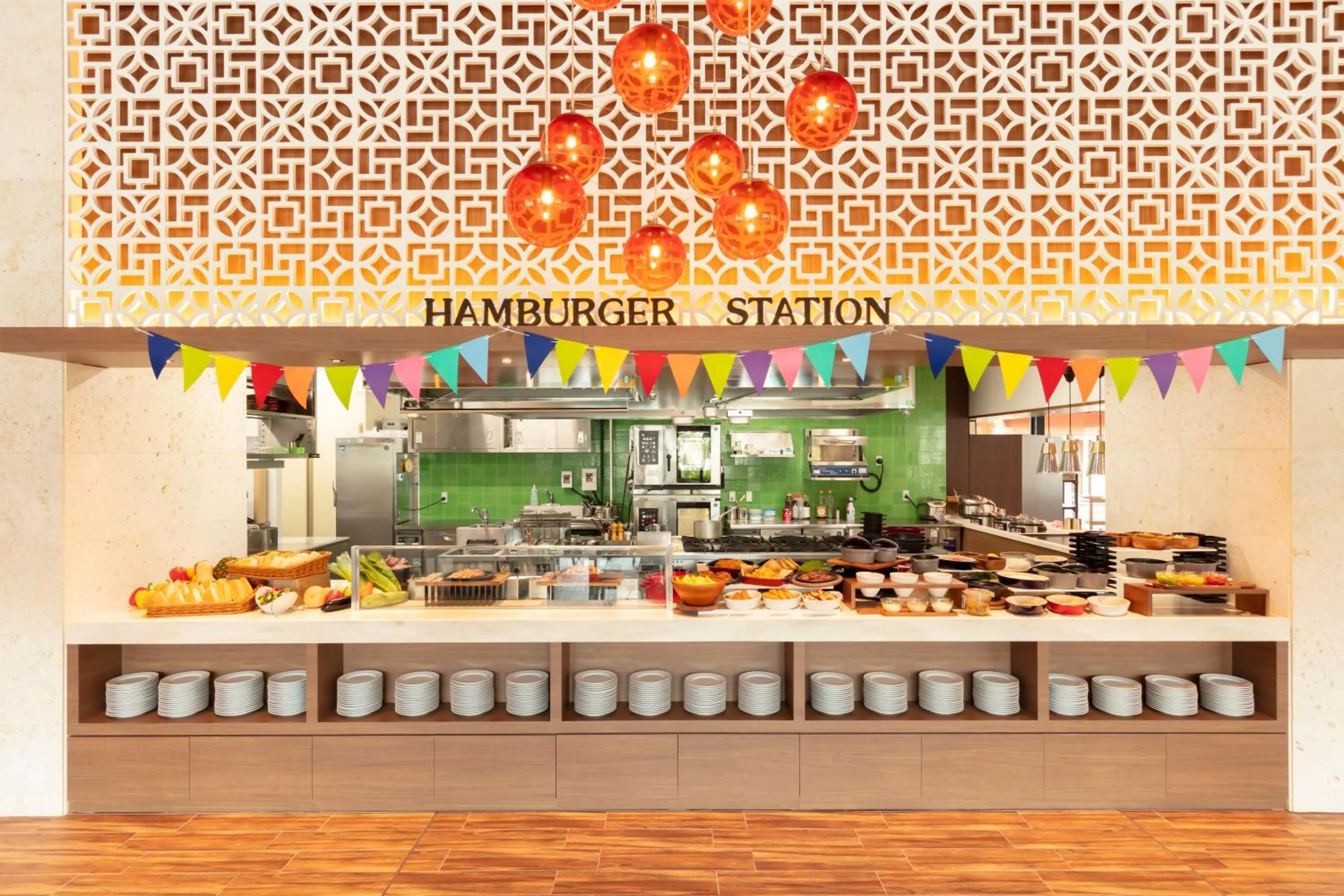 Buffet breakfast in Hewitt Resort Naha