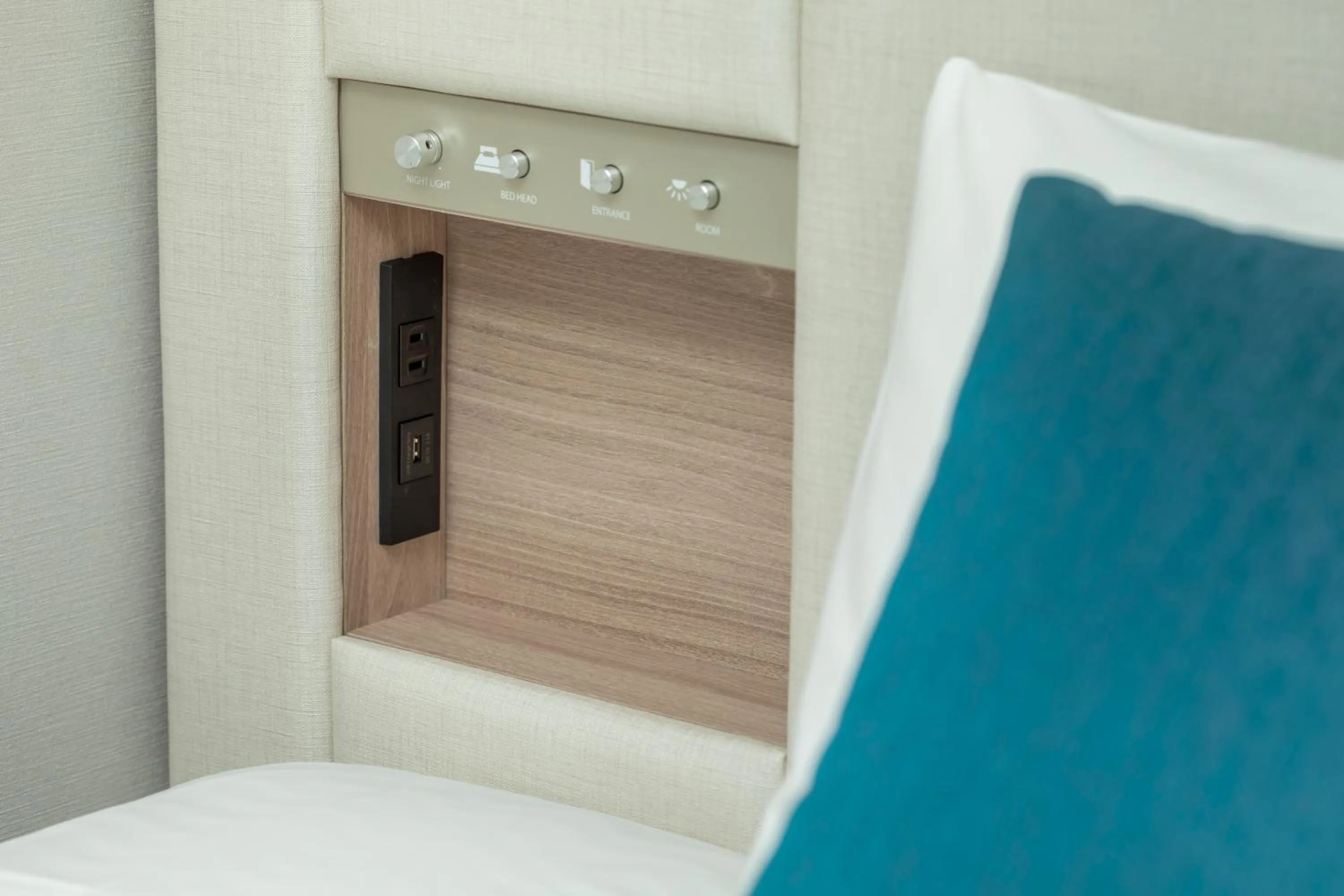 Decorative detail, Bed in Hewitt Resort Naha