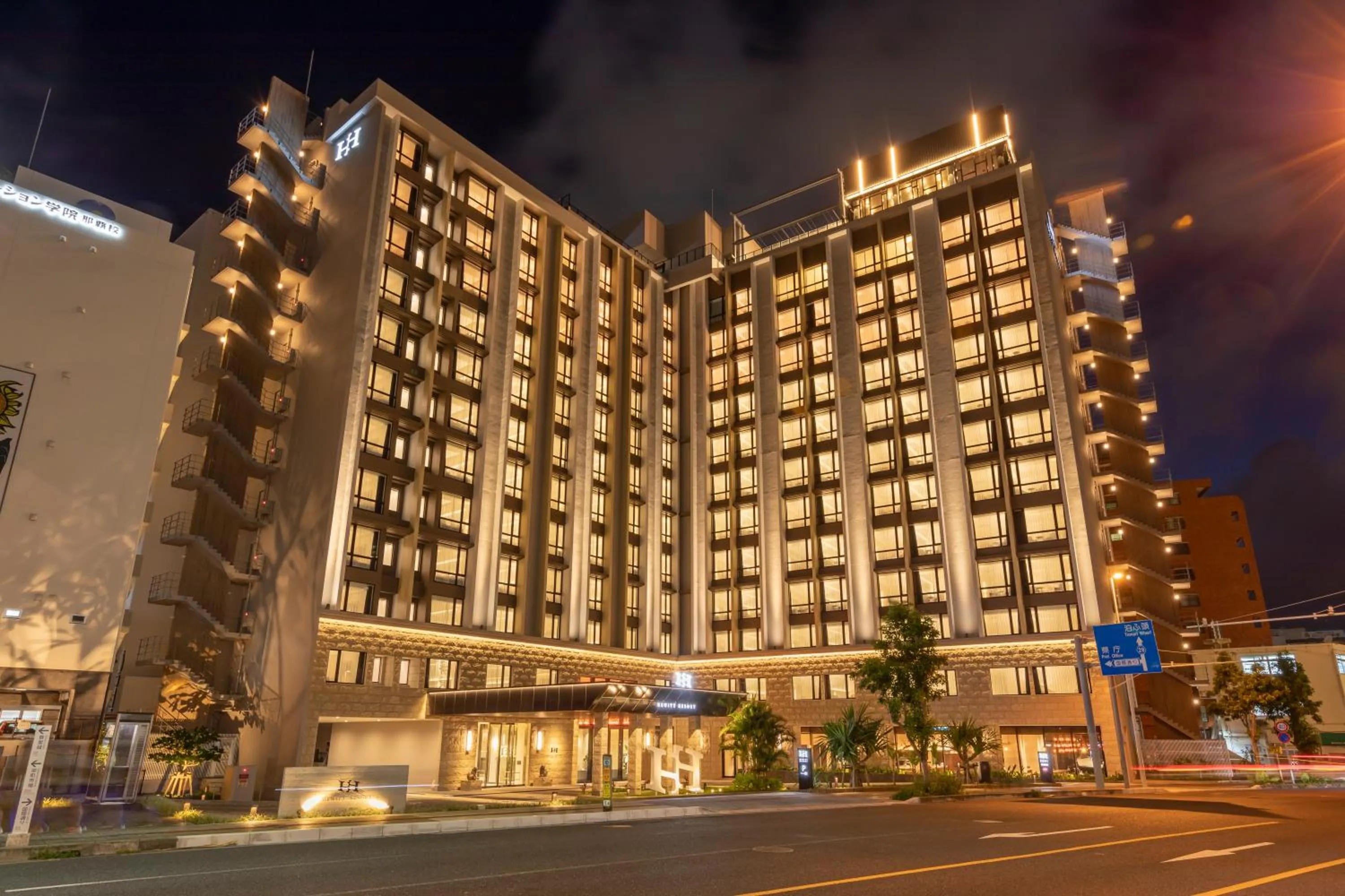 Property building in Hewitt Resort Naha