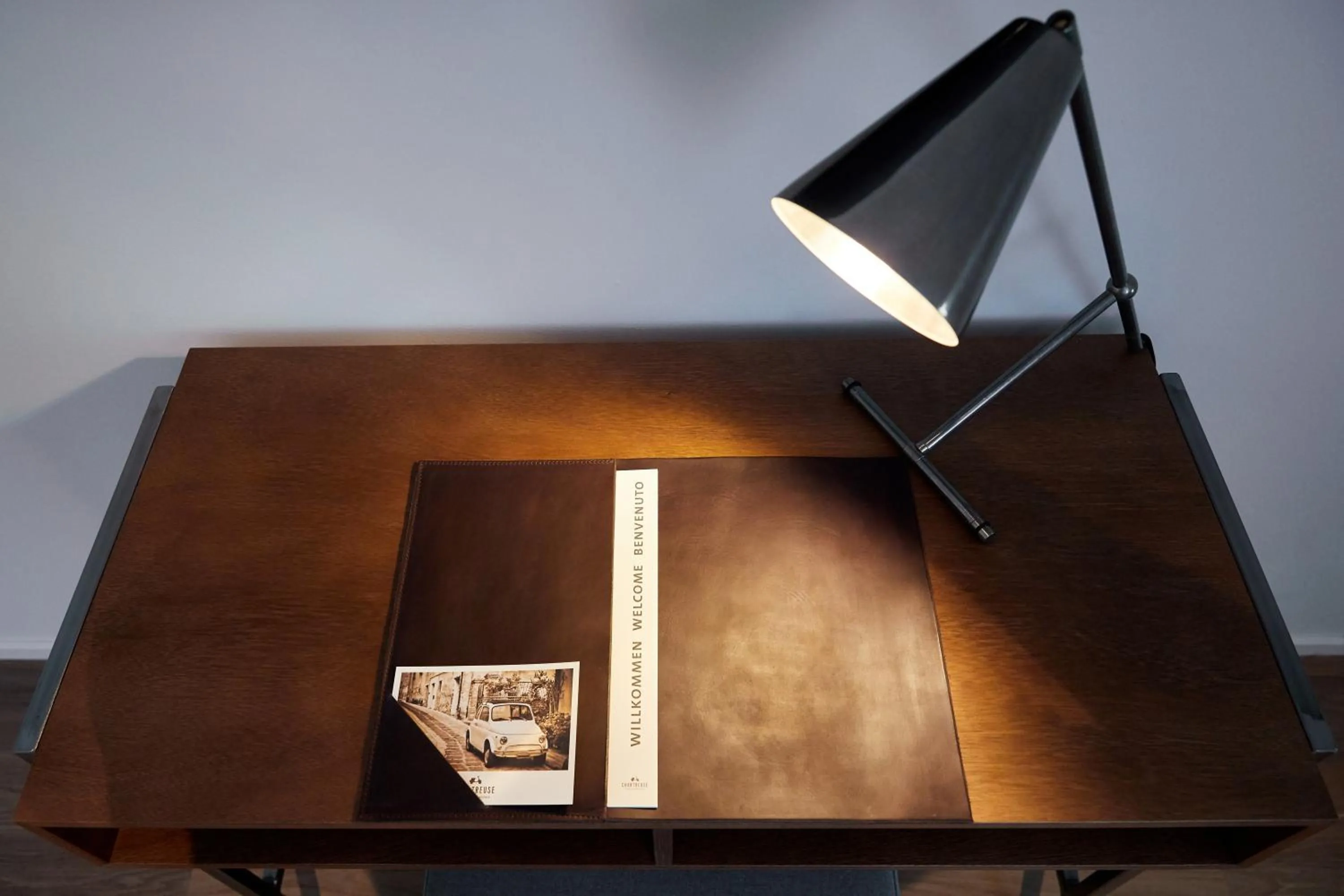 Decorative detail in Italian Lifestyle Hotel & Osteria Chartreuse