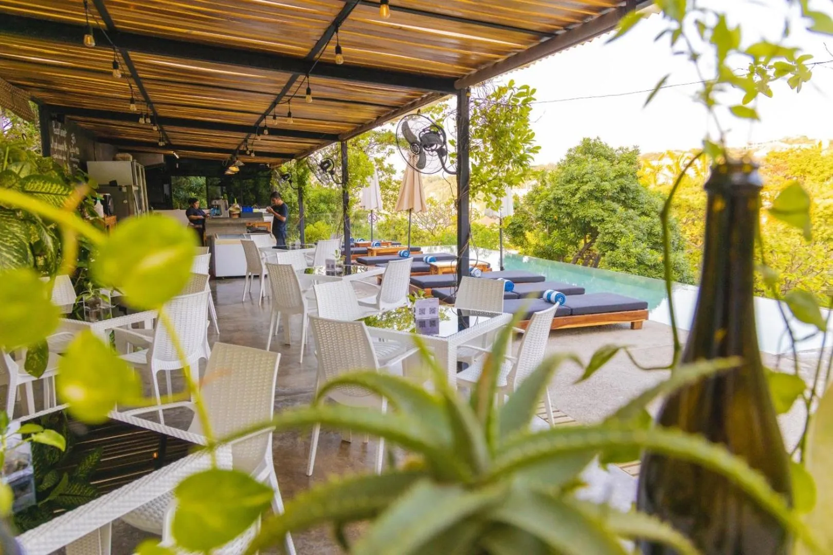 Restaurant/places to eat in Casa Mauna Boutique Hotel