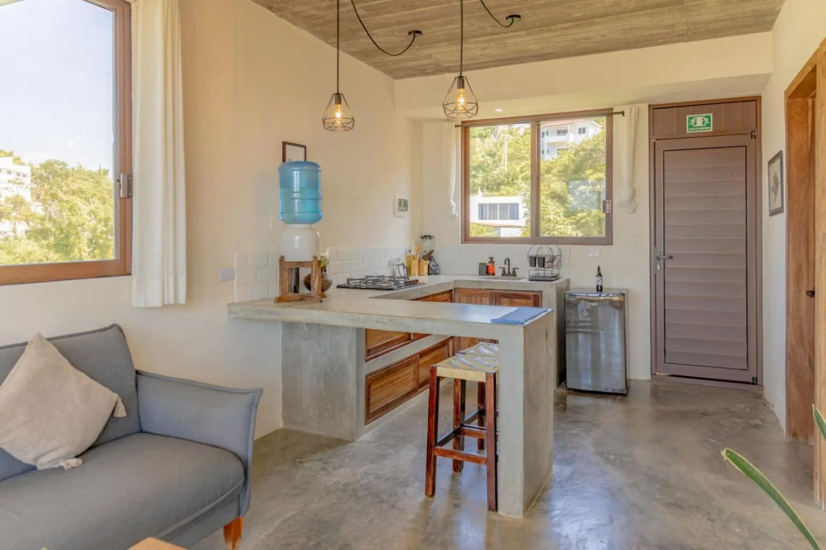 Kitchen or kitchenette in Casa Mauna Boutique Hotel