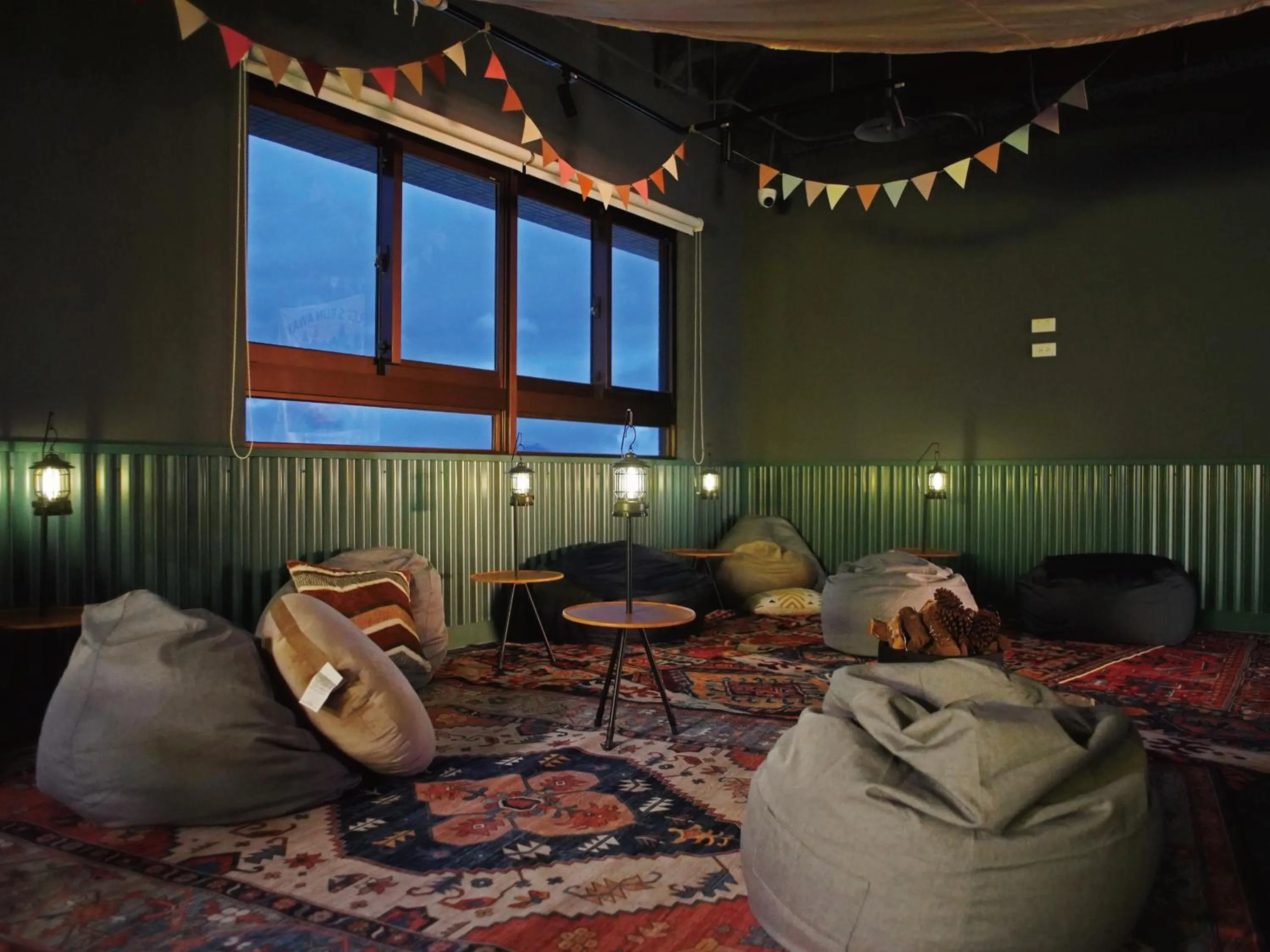 Decorative detail in Roaders Plus Hotel - Taipei Station