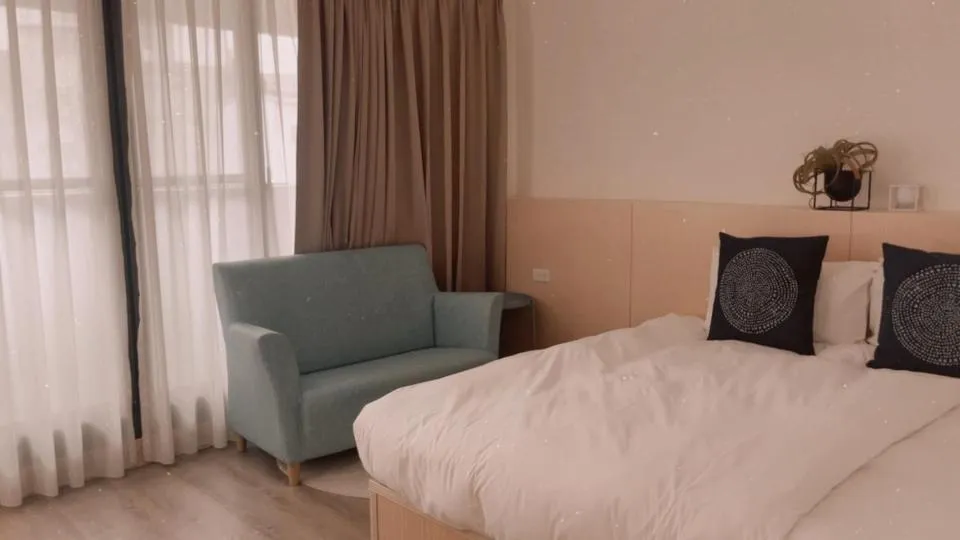 Bed in Hotel Huru House