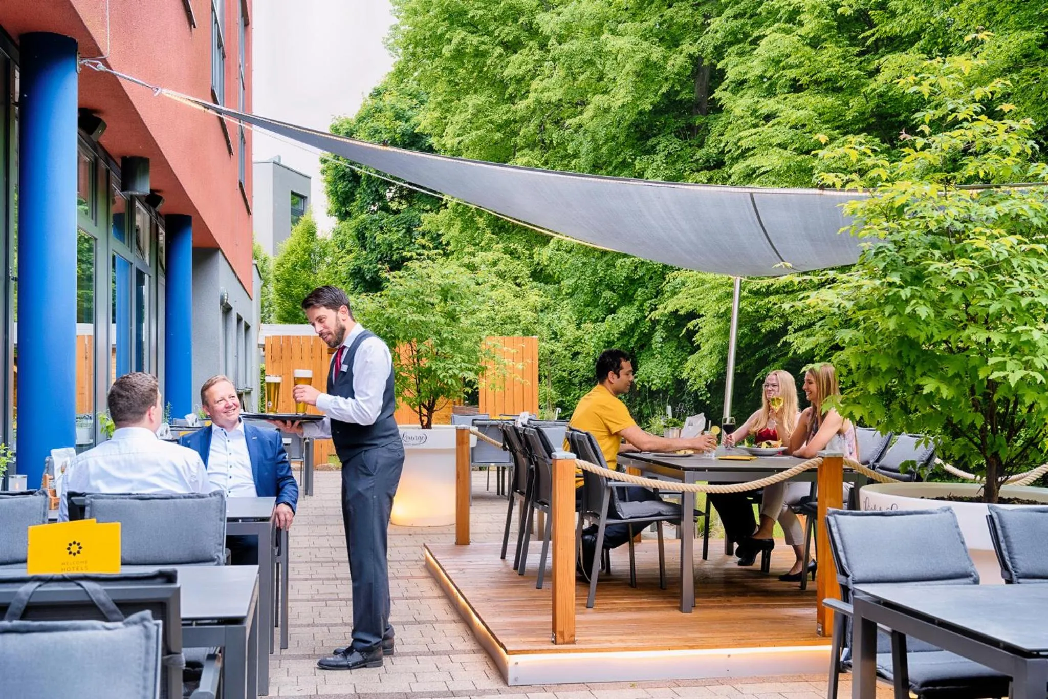 Restaurant/places to eat in Welcome Hotel Paderborn