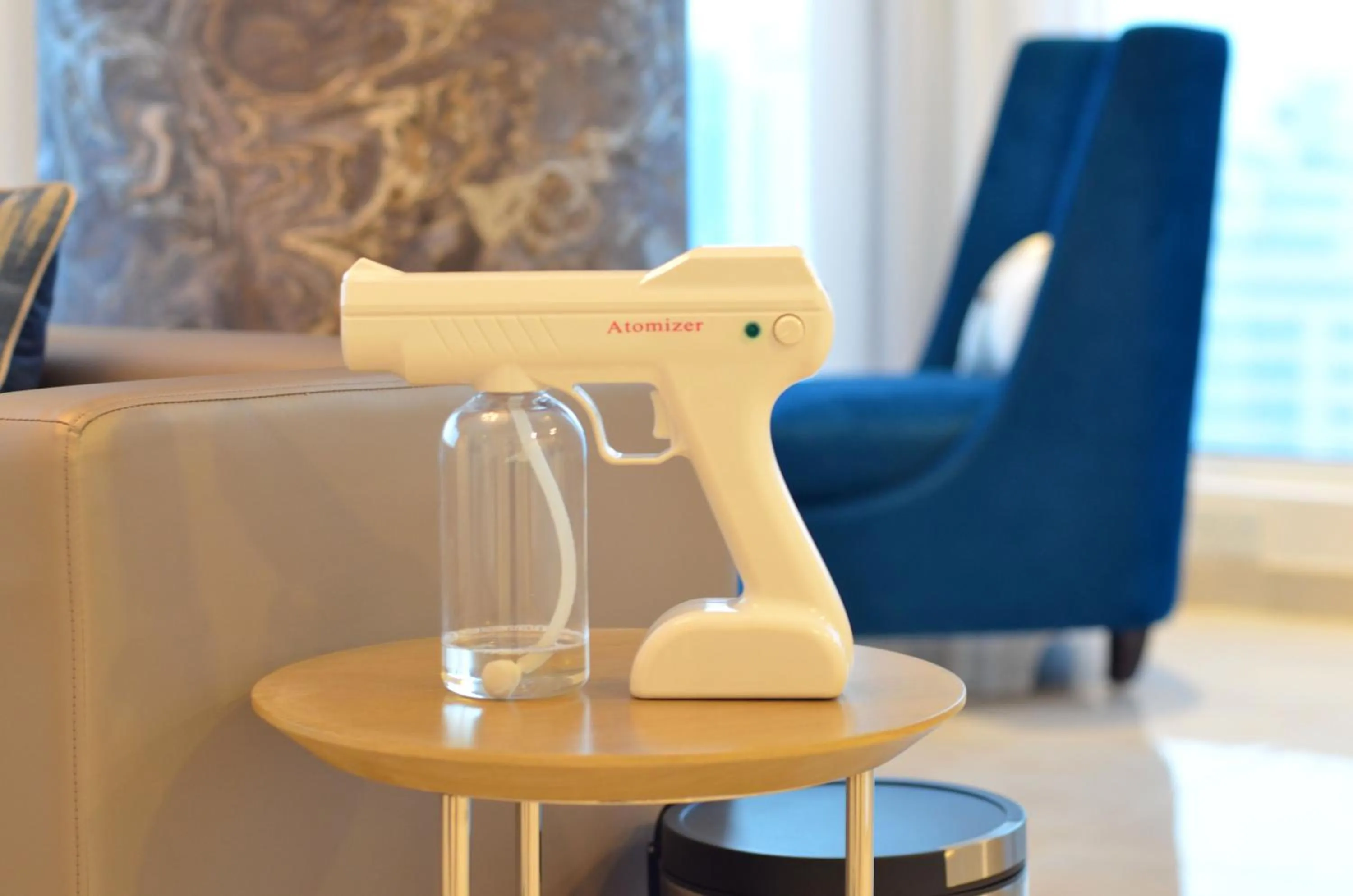 Living room in The Lodge Suites