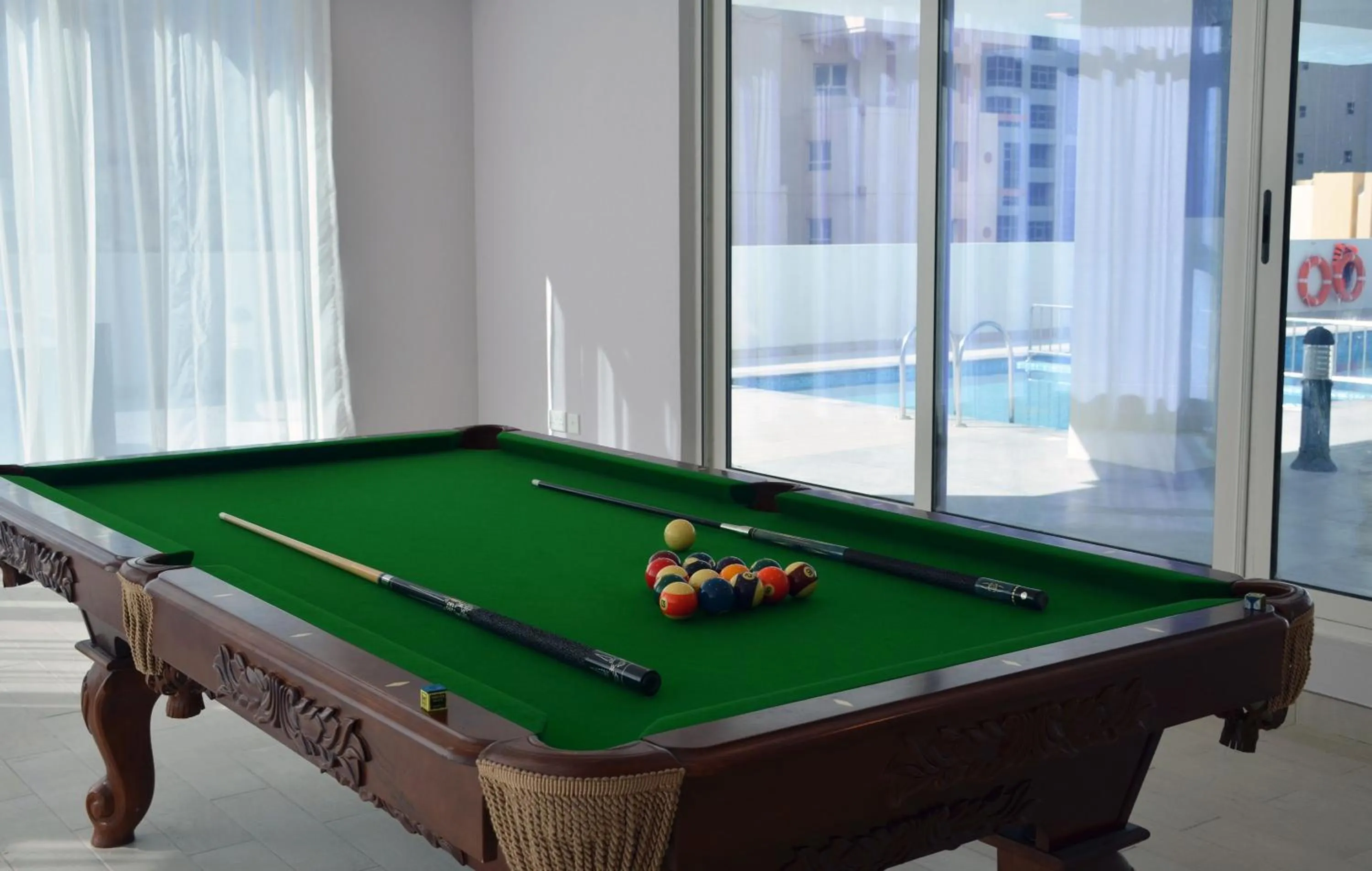 Billiard in The Lodge Suites