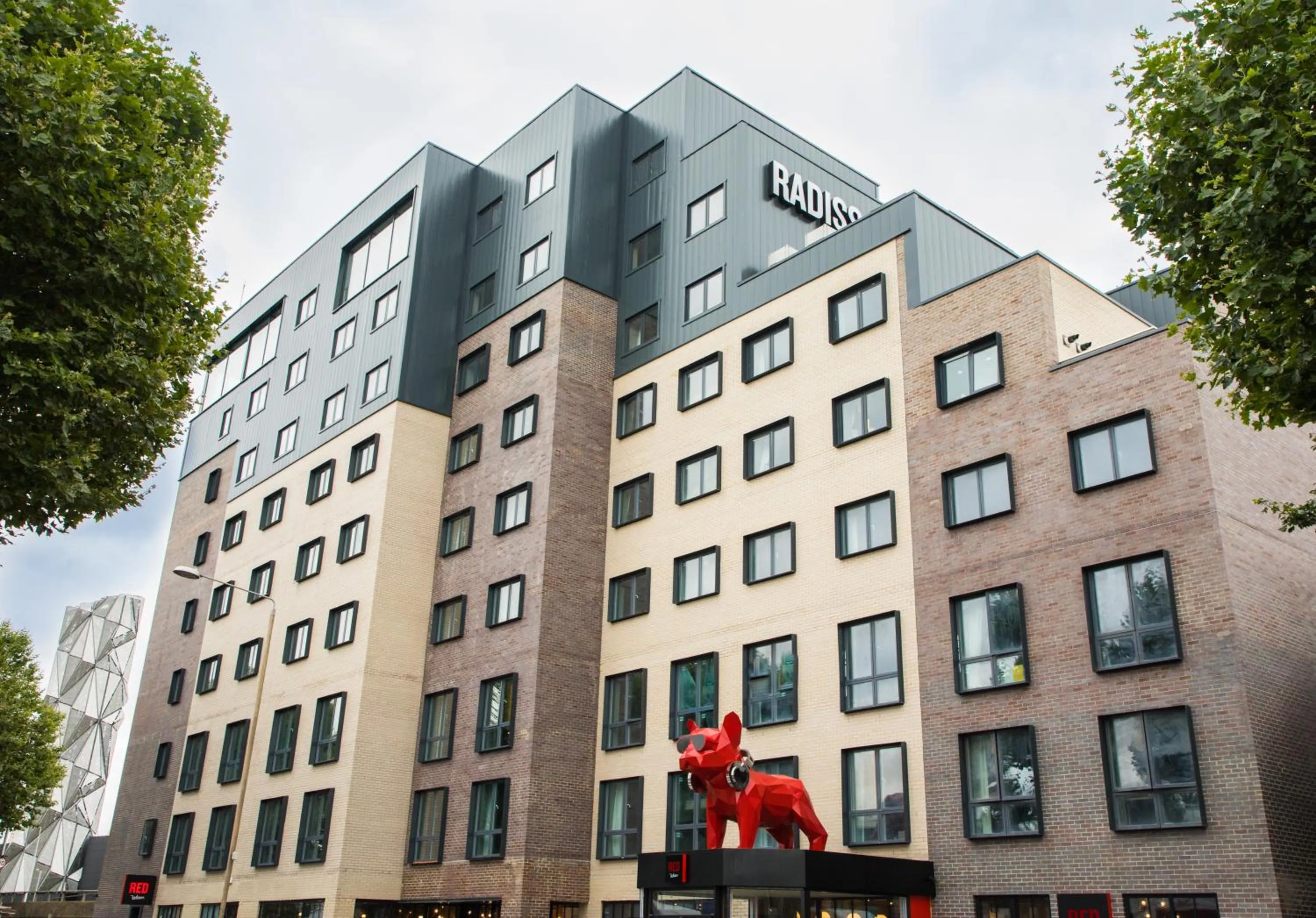 Property building in Radisson RED London Greenwich The O2