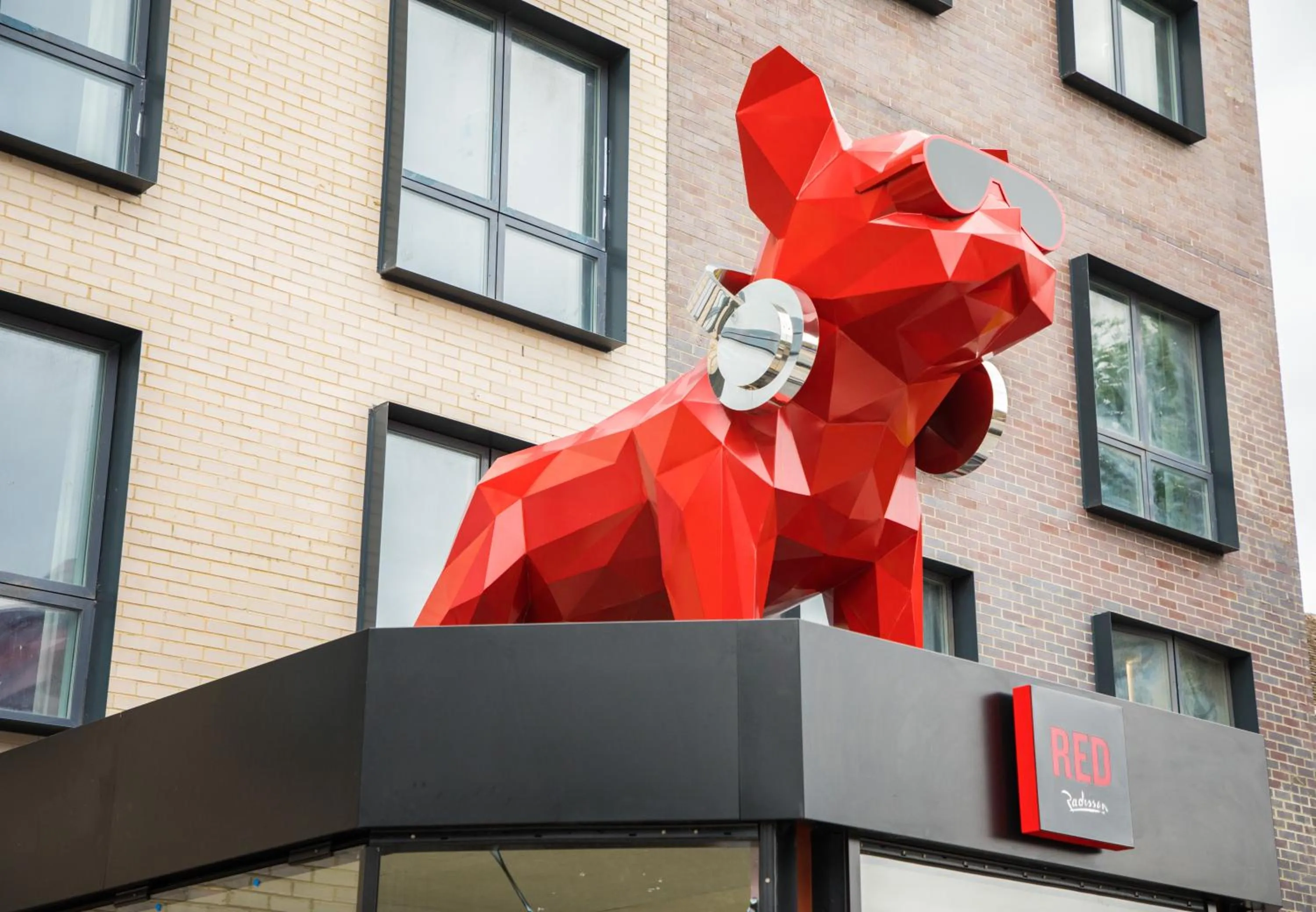 Facade/entrance in Radisson RED London Greenwich The O2
