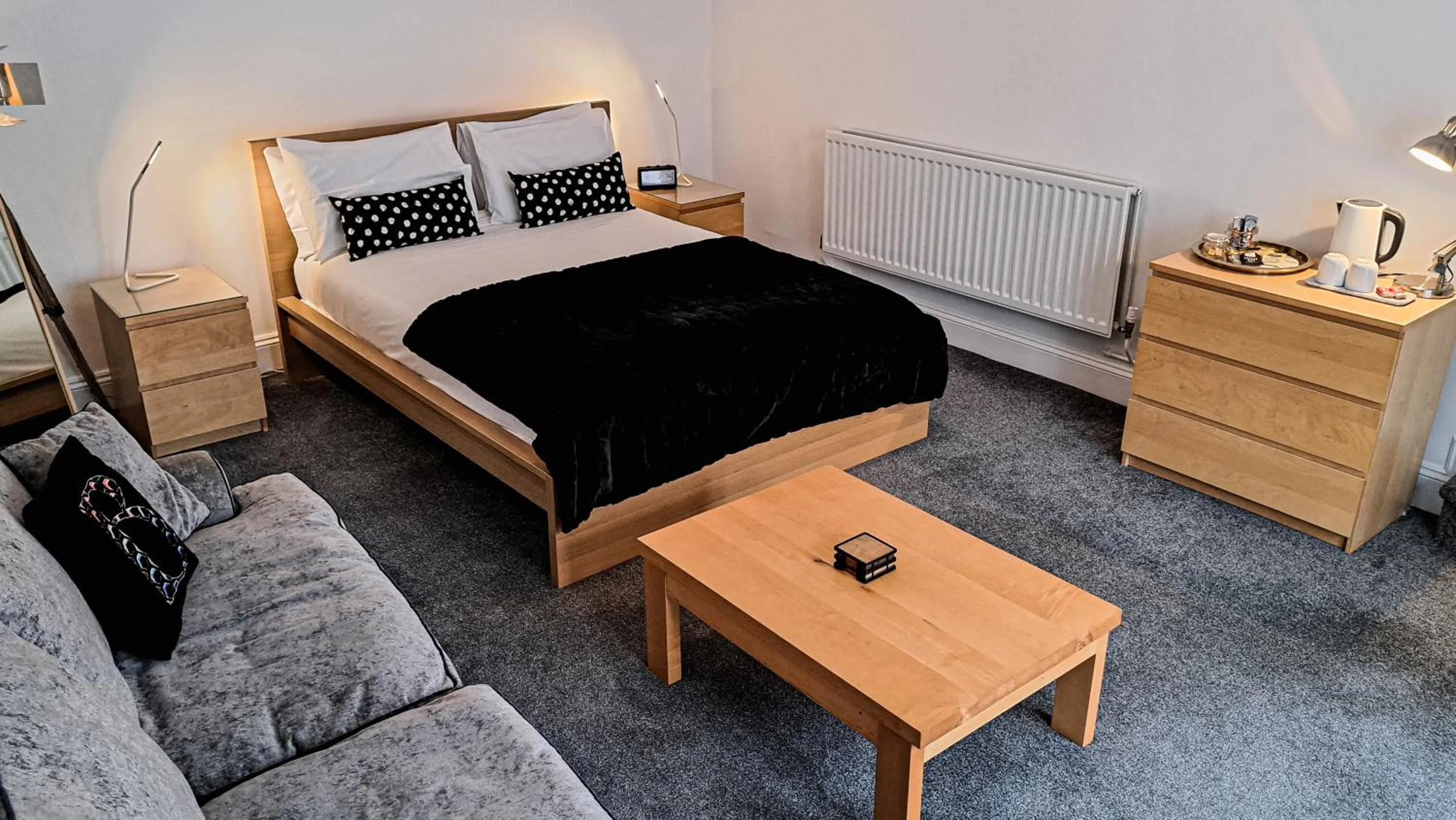 Bedroom, Bed in The Old Vicarage