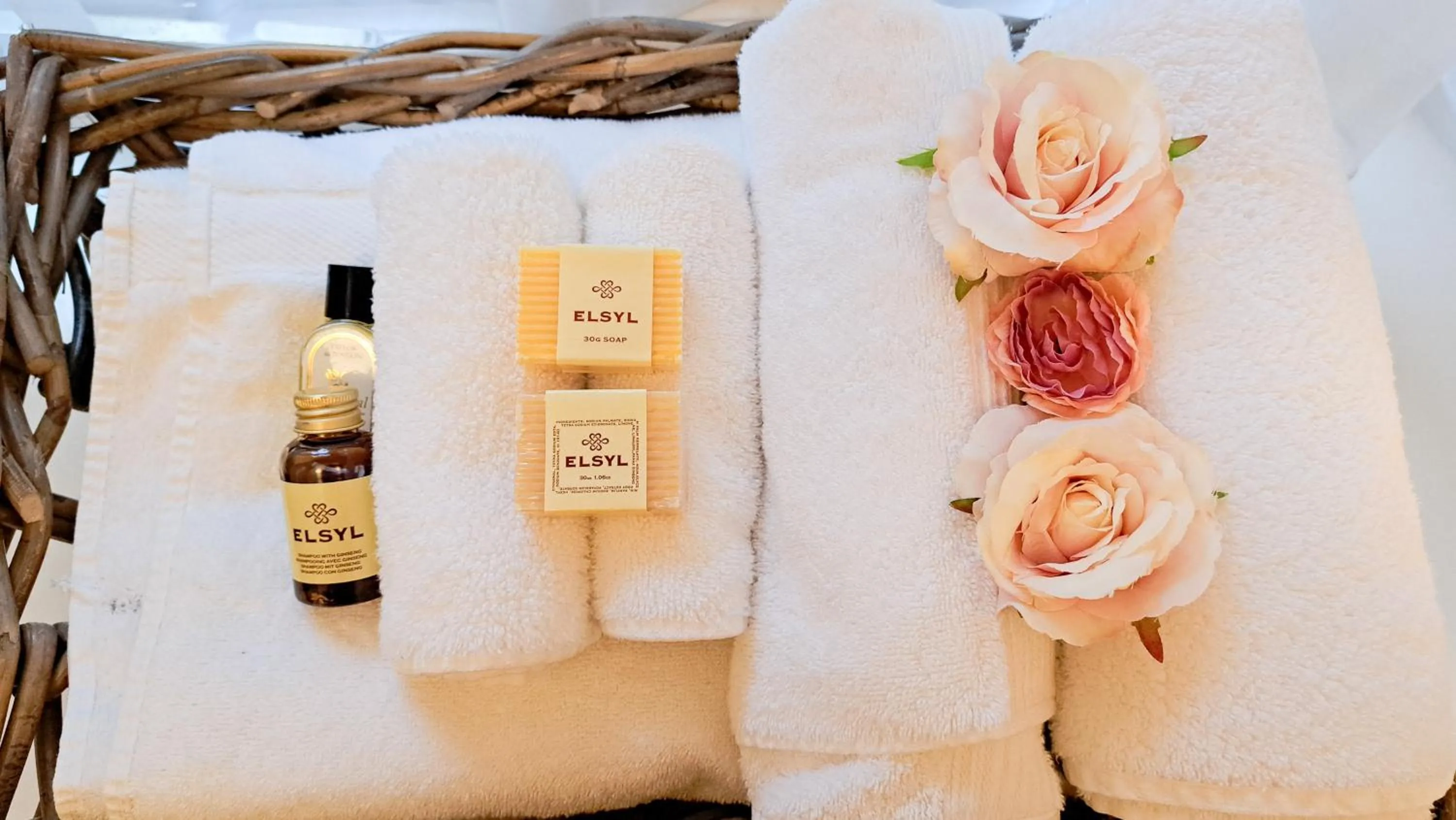 towels in The Old Vicarage