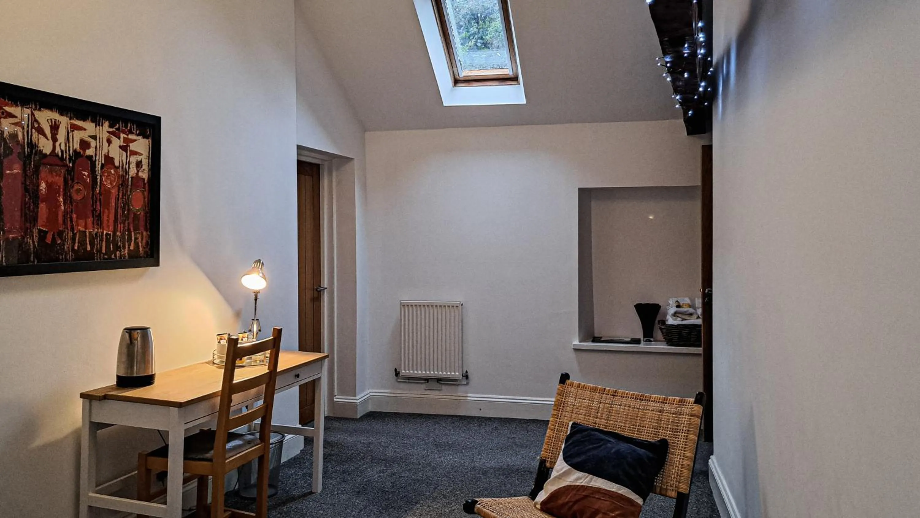 Seating area in The Old Vicarage