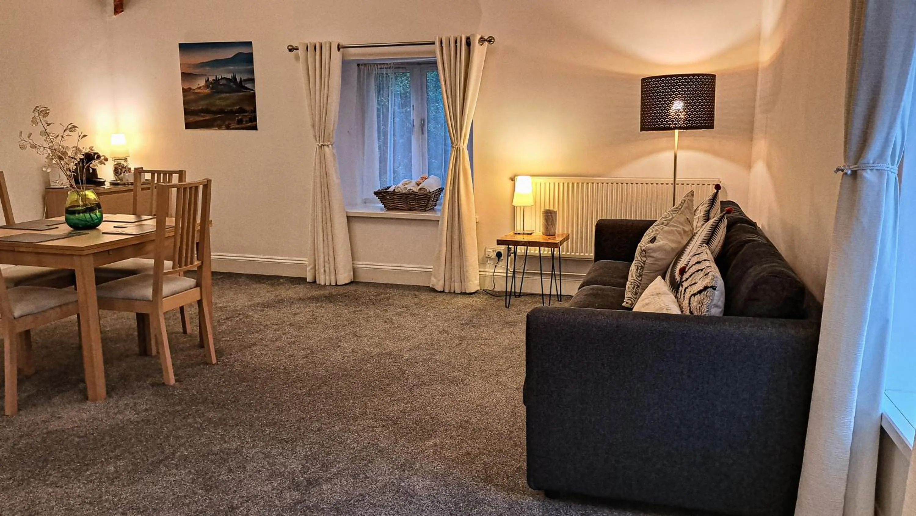 Seating area in The Old Vicarage