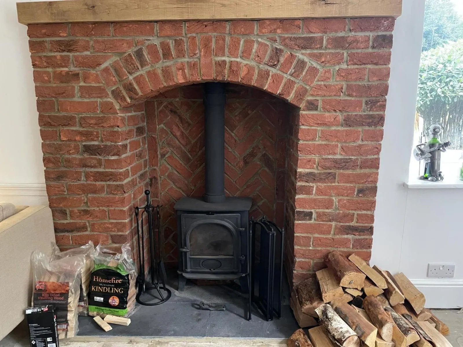 flat iron in The Old Vicarage