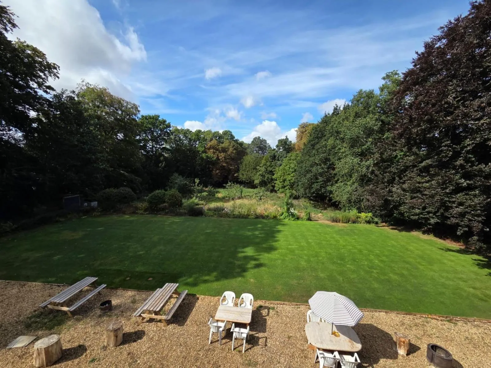 Garden in The Old Vicarage