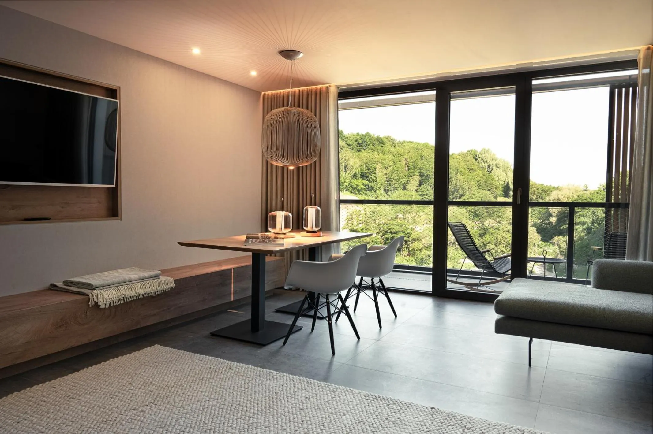 Balcony/Terrace in Hotel VierJahreszeiten am Seilersee