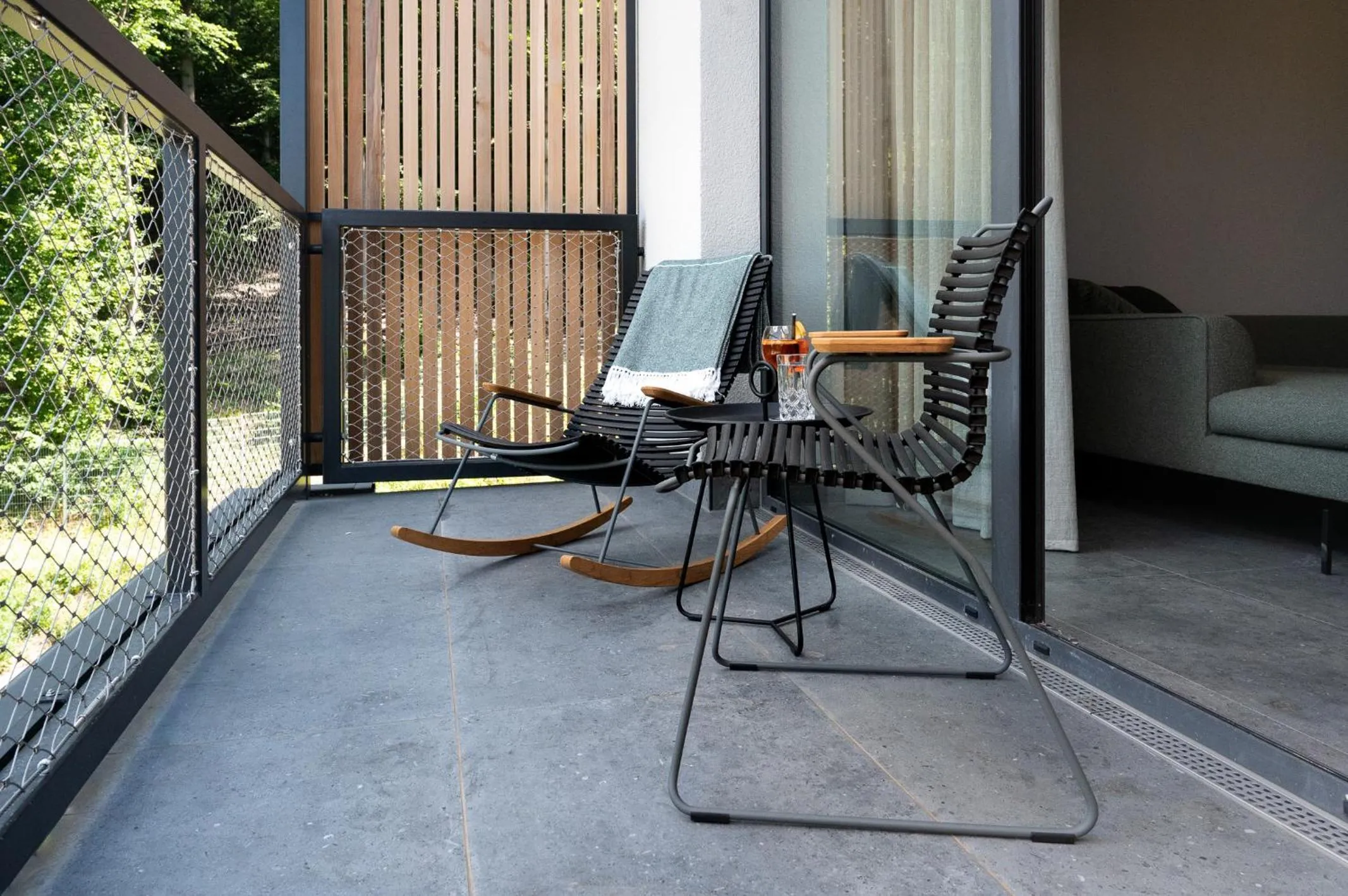 Balcony/Terrace in Hotel VierJahreszeiten am Seilersee