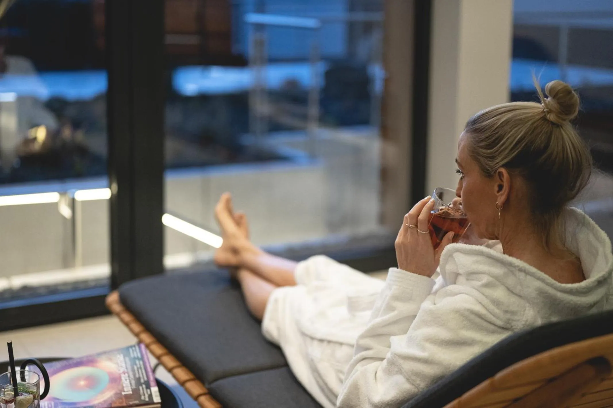 Spa and wellness centre/facilities in Hotel VierJahreszeiten am Seilersee