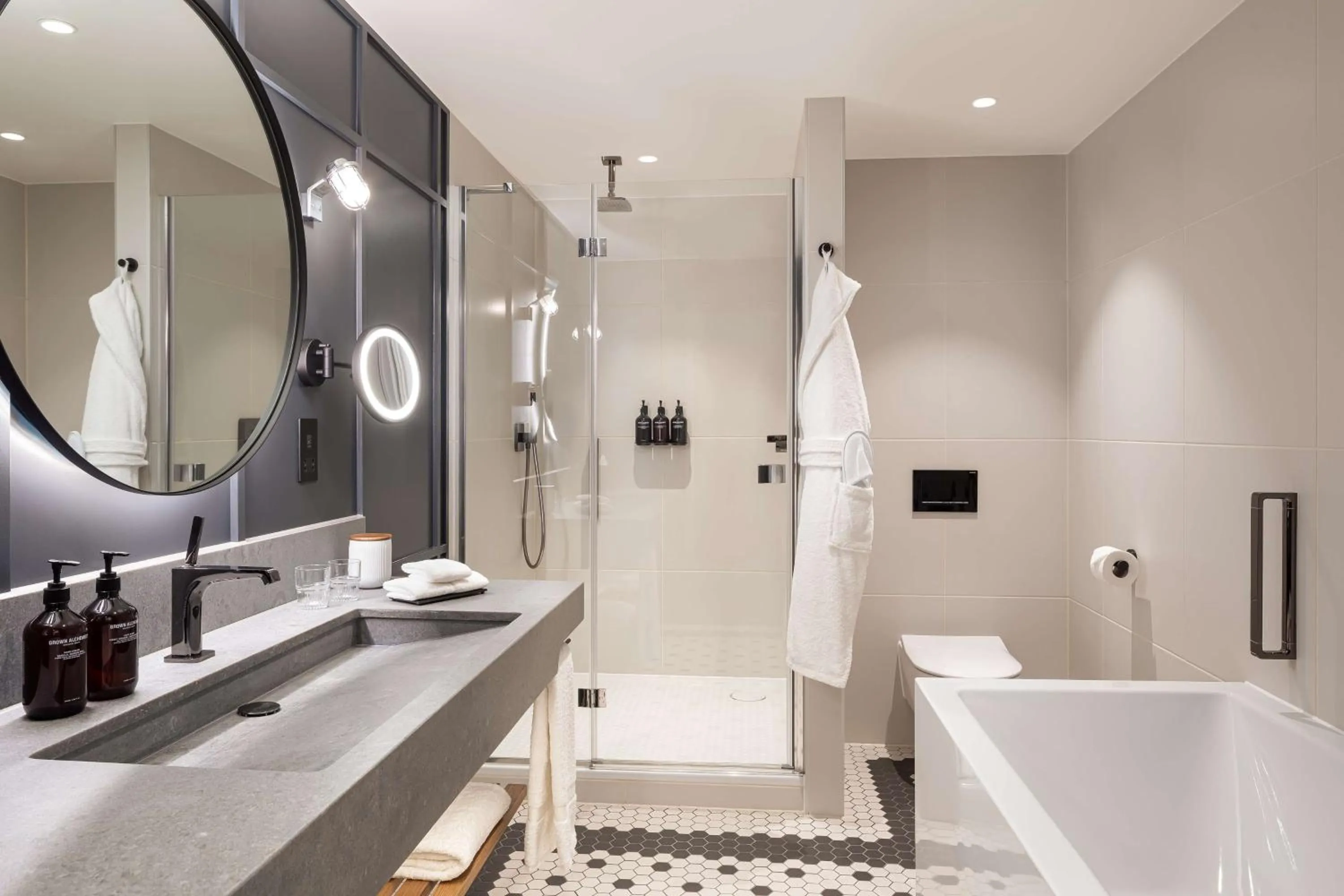 Shower in The Gantry London, Curio Collection By Hilton