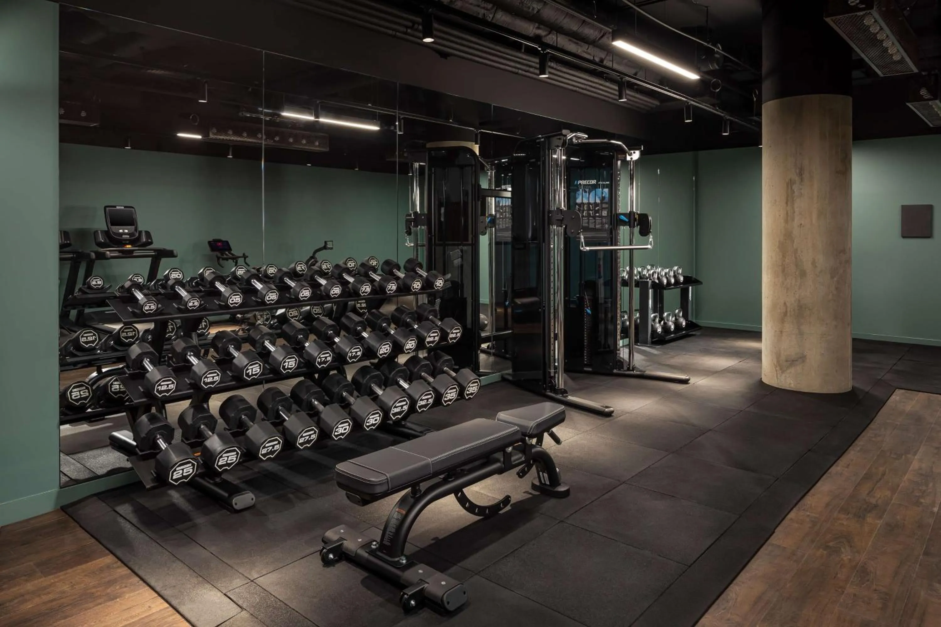 Fitness centre/facilities in The Gantry London, Curio Collection By Hilton