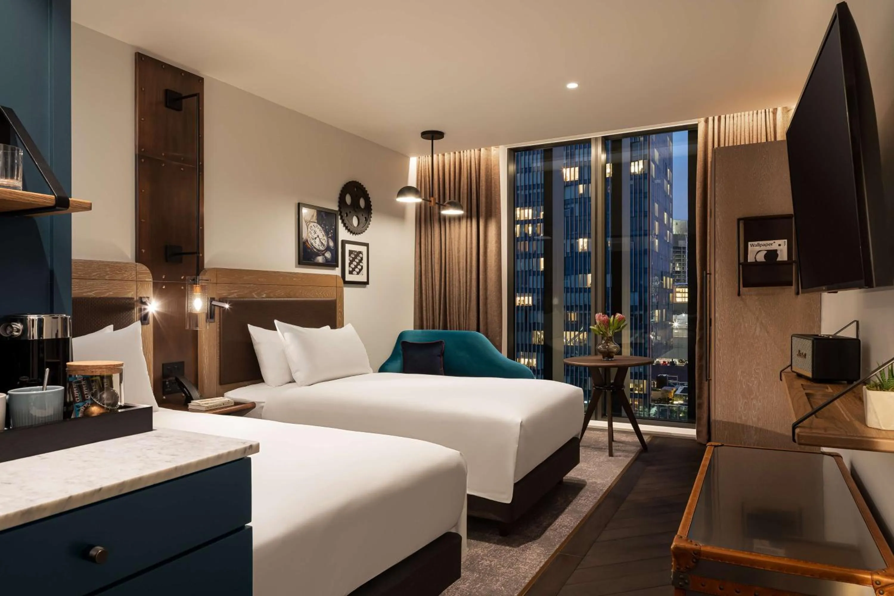 Bed in The Gantry London, Curio Collection By Hilton