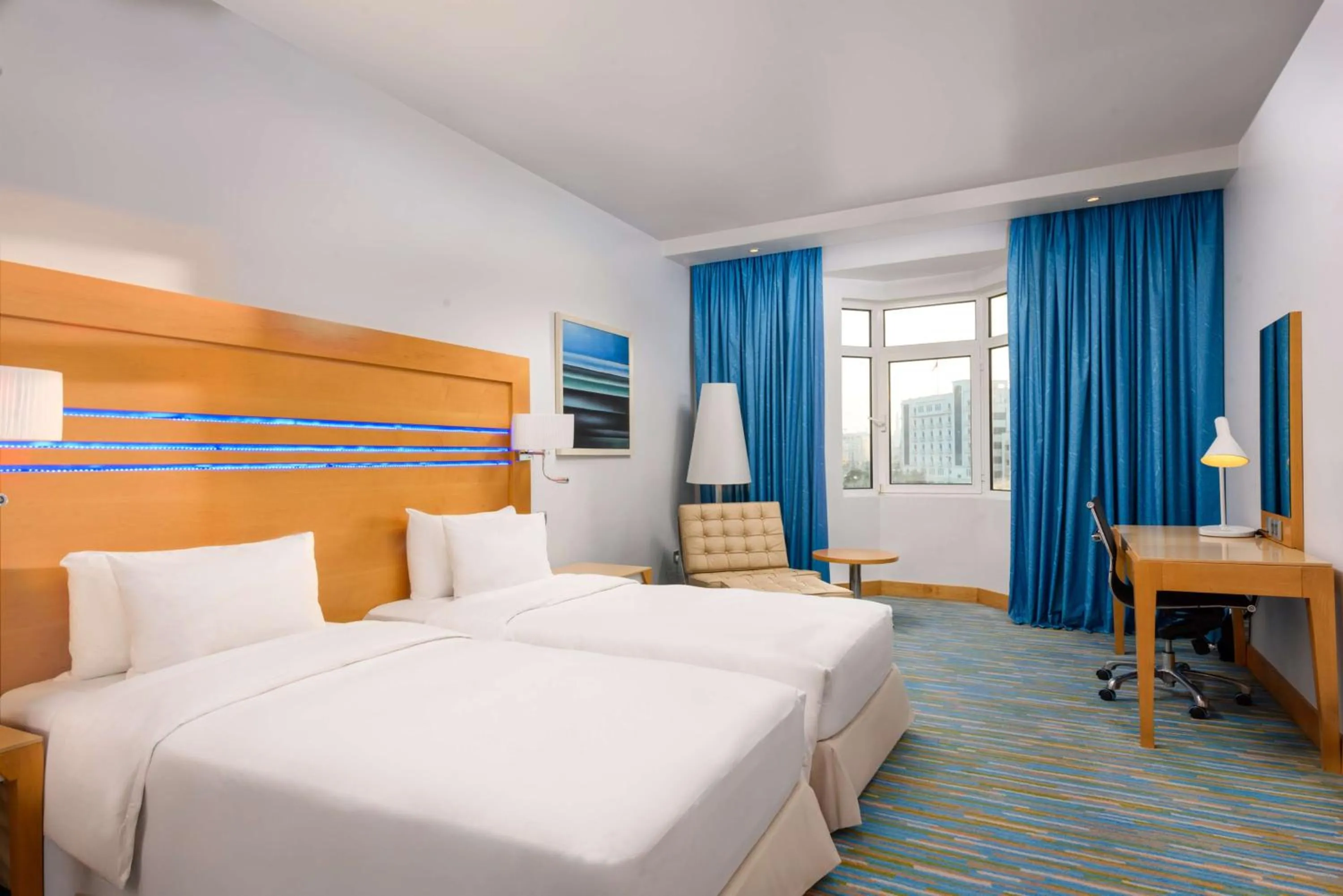 Bedroom, Bed in Radisson Blu Hotel, Muscat