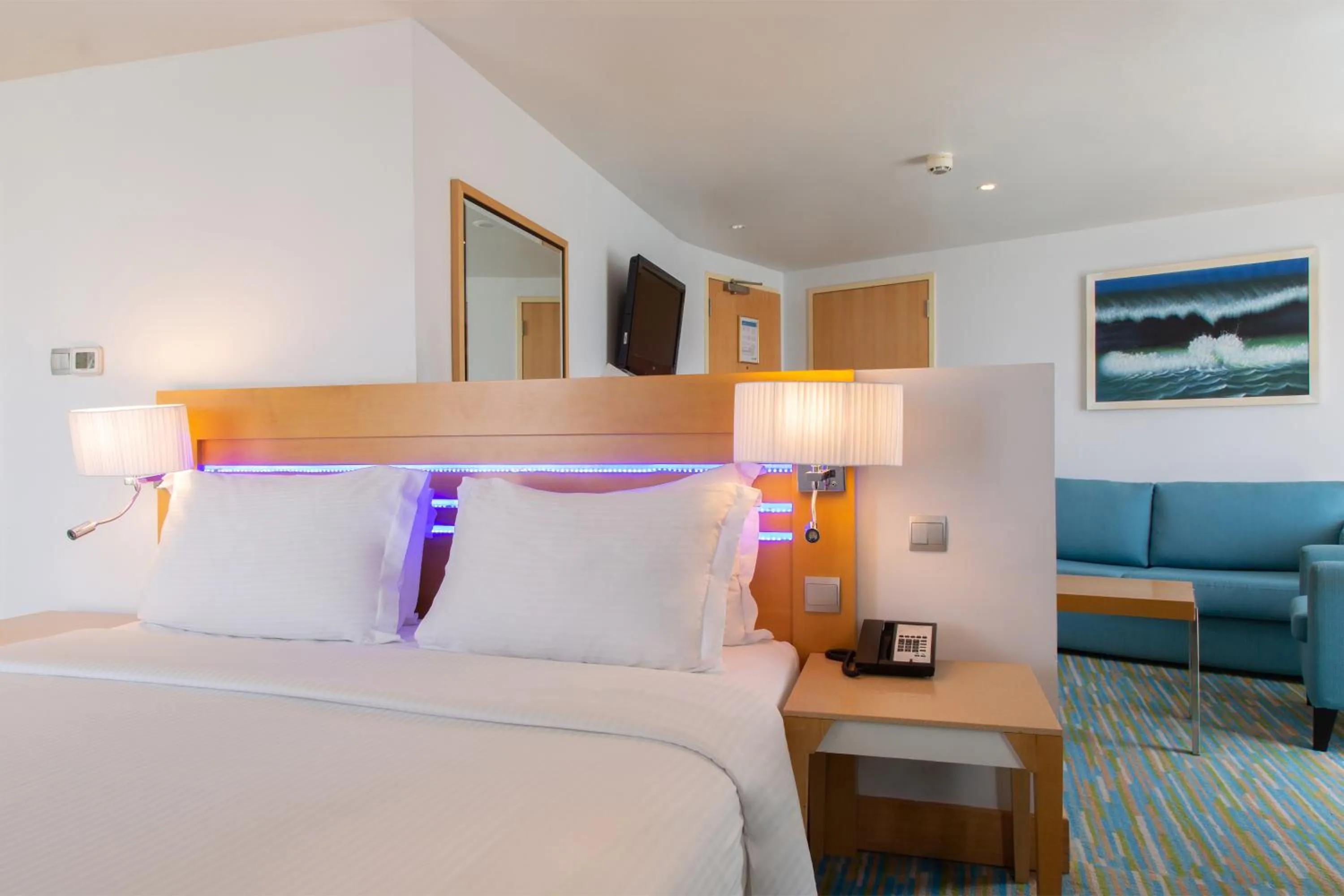 Bed in Radisson Blu Hotel, Muscat