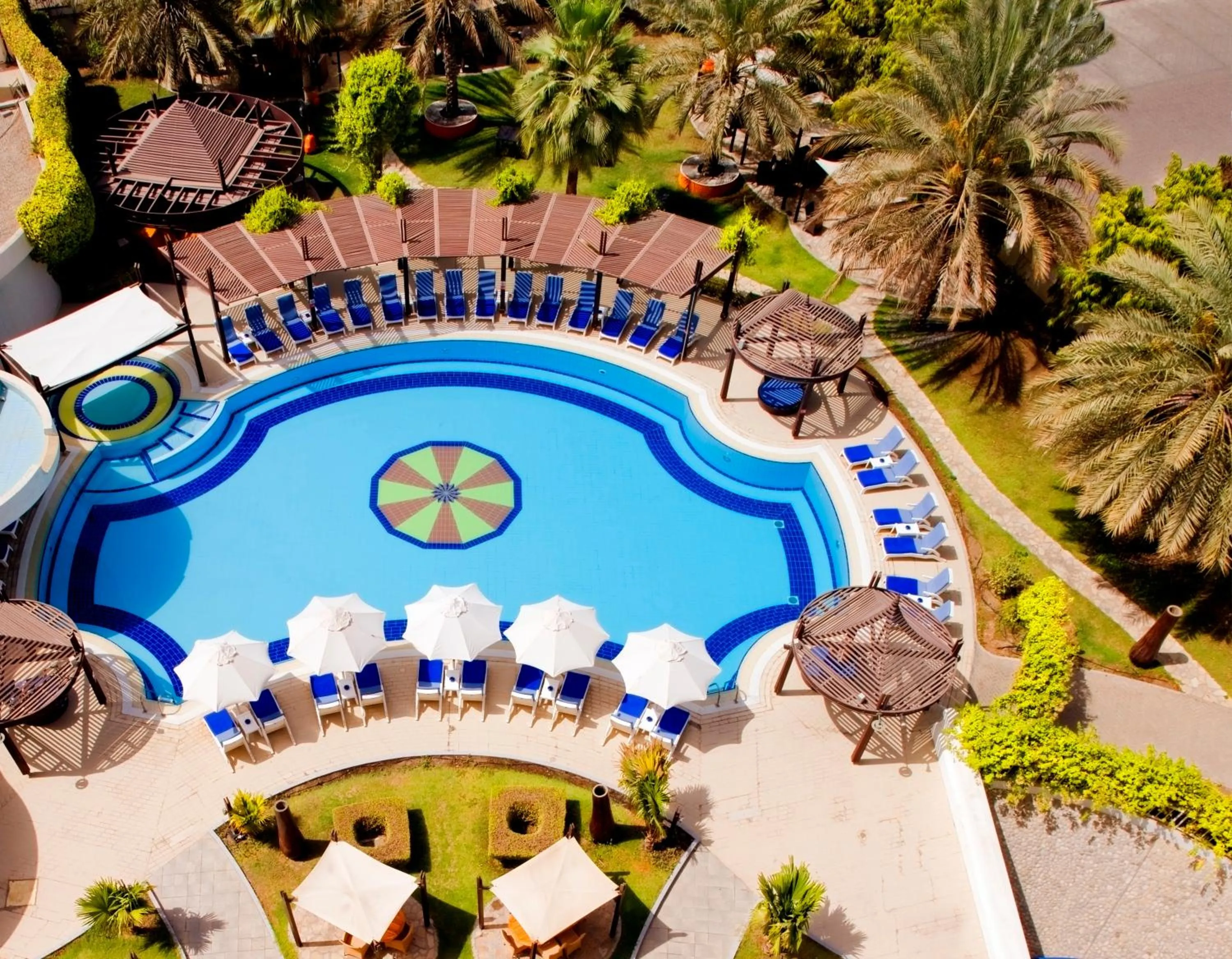 Bird's eye view in Radisson Blu Hotel, Muscat