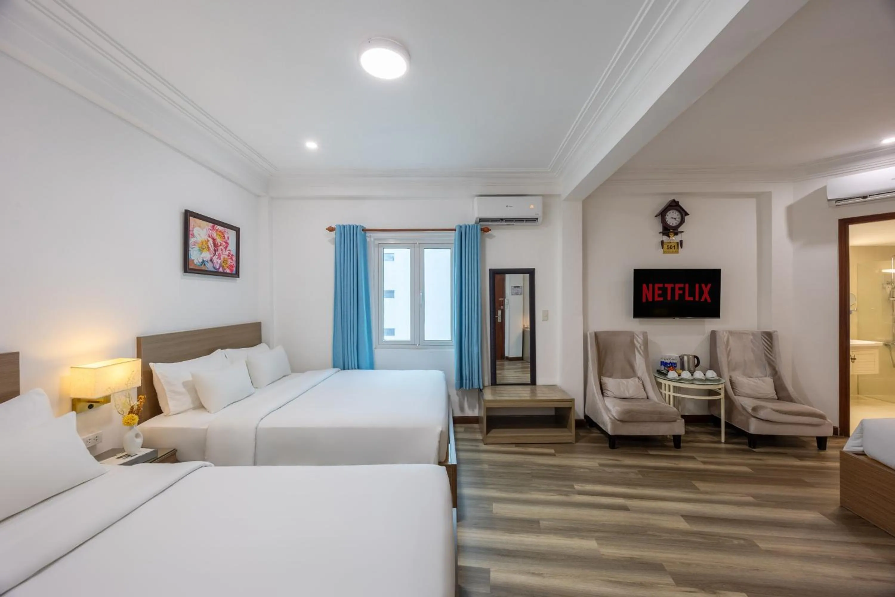 Bed in A25 Hotel - 14 Phó Đức Chính