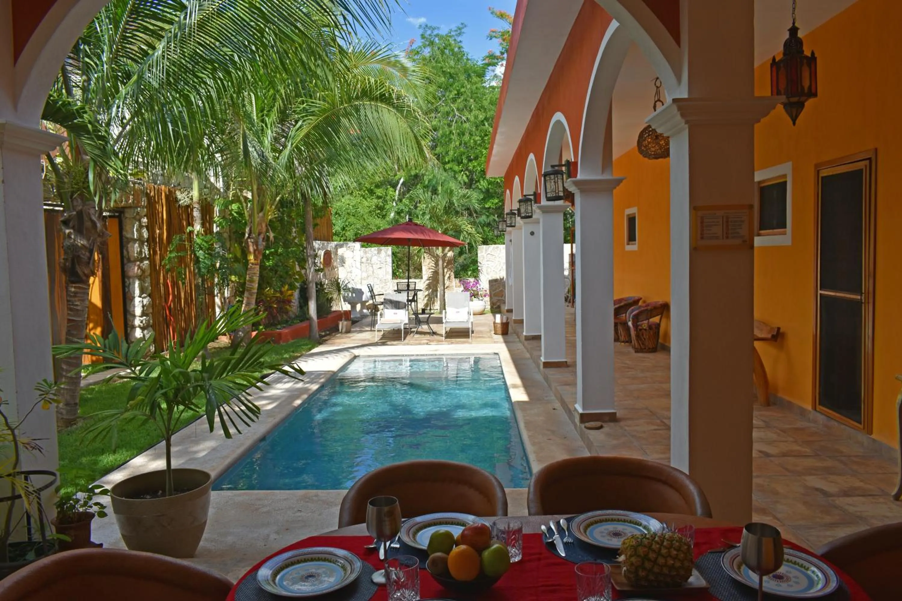Swimming pool in VILLA UNAHANA
