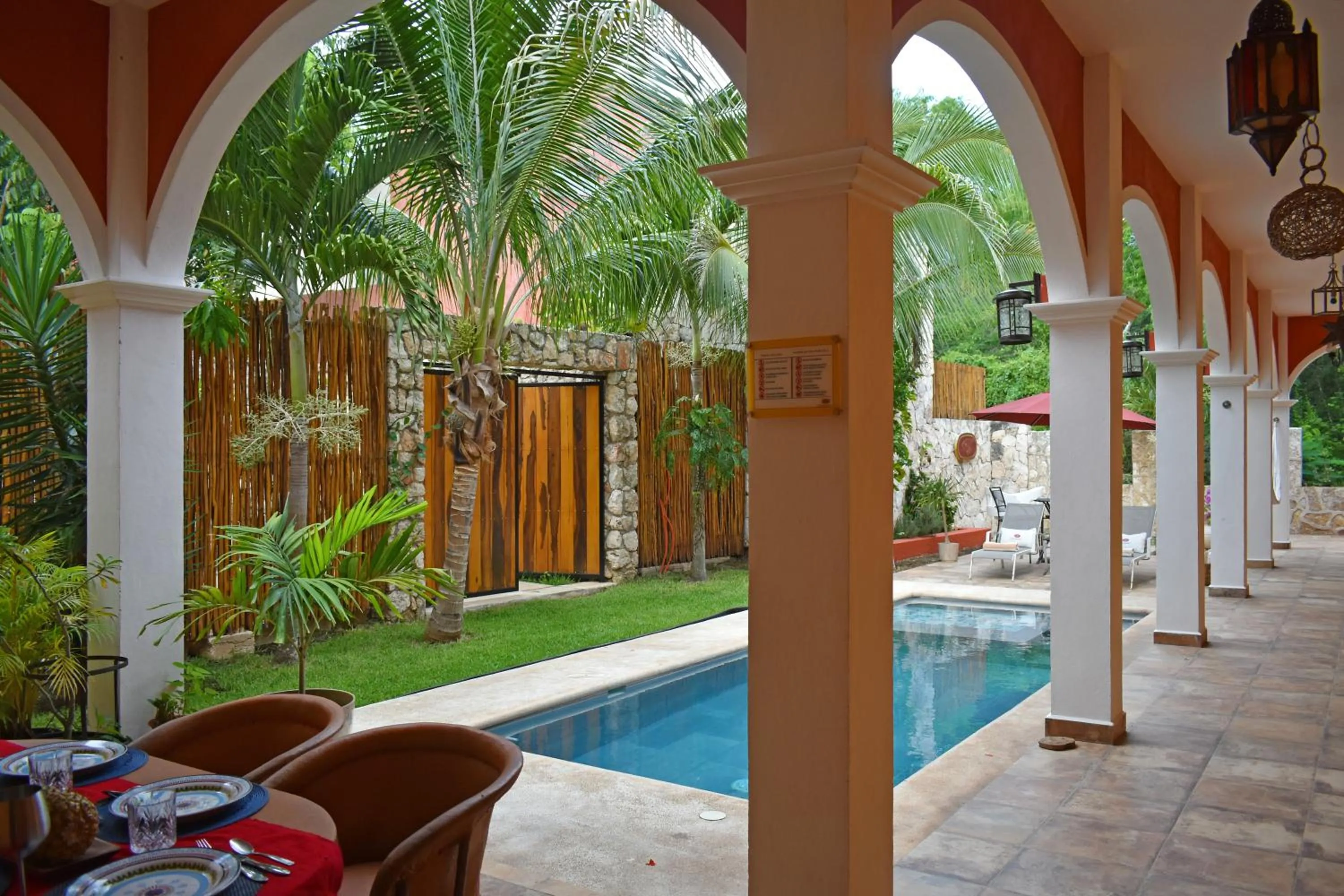 Patio in VILLA UNAHANA