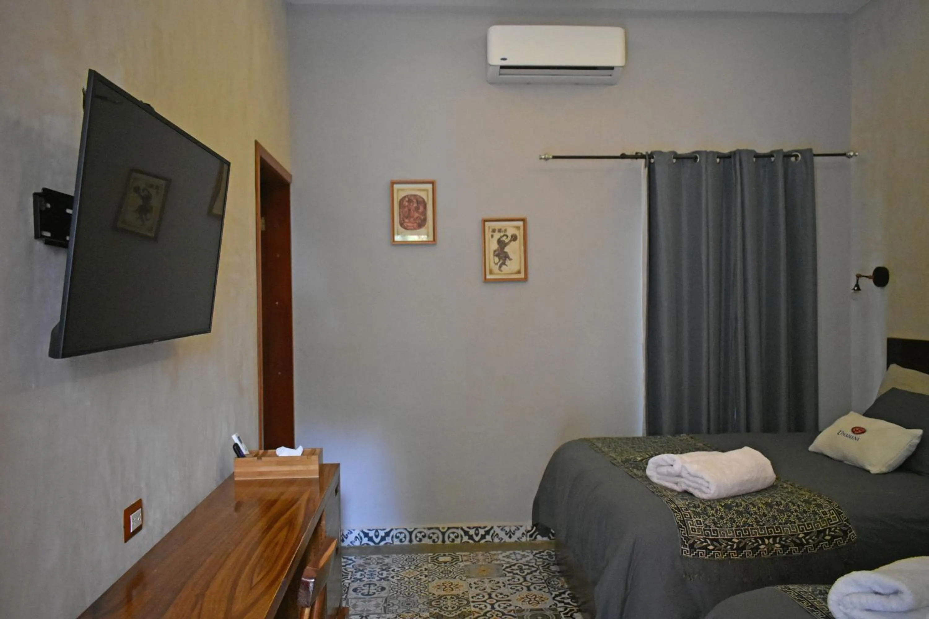 Bed in VILLA UNAHANA
