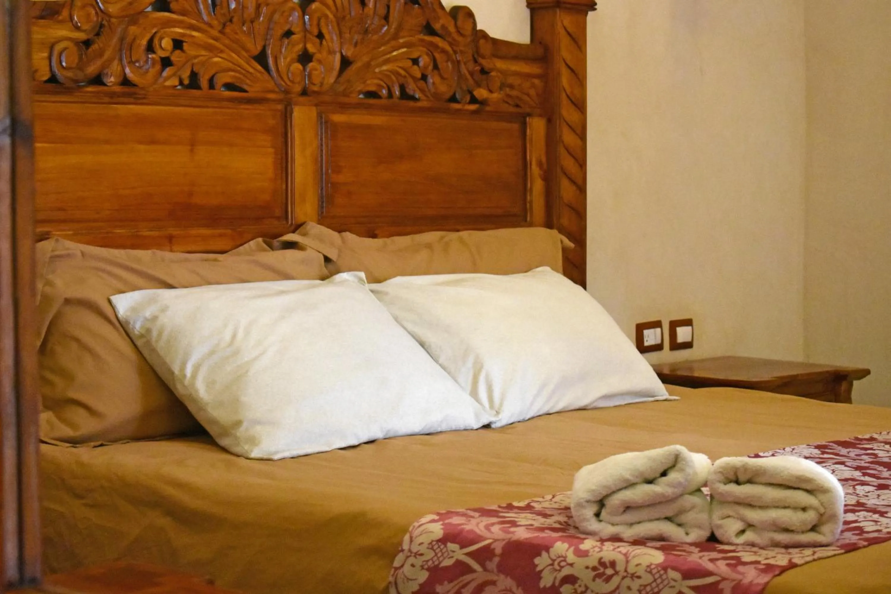 Bed in VILLA UNAHANA