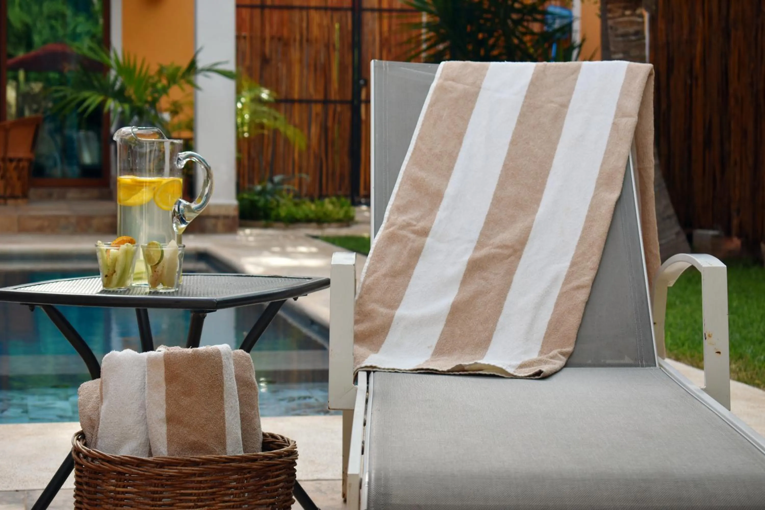 Pool view in VILLA UNAHANA