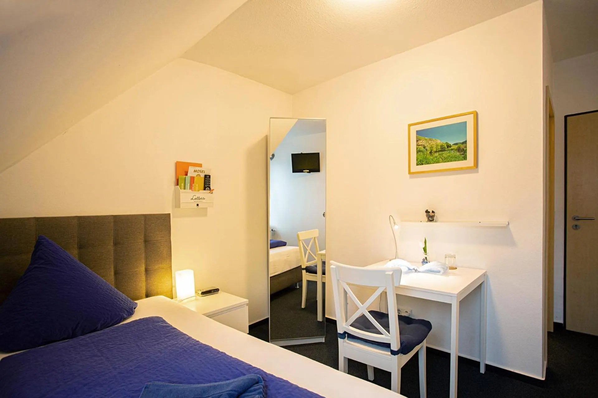 Bed in Hotel Emmerich